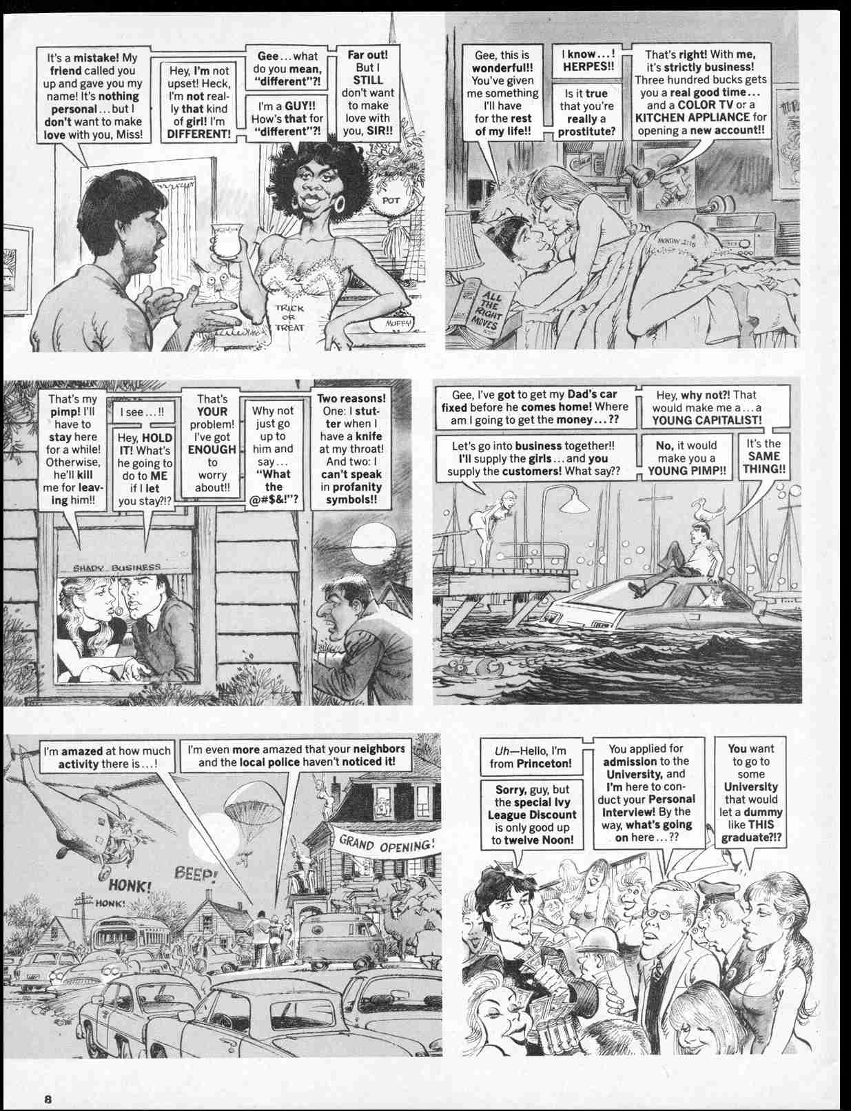 Read online MAD comic -  Issue #246 - 10