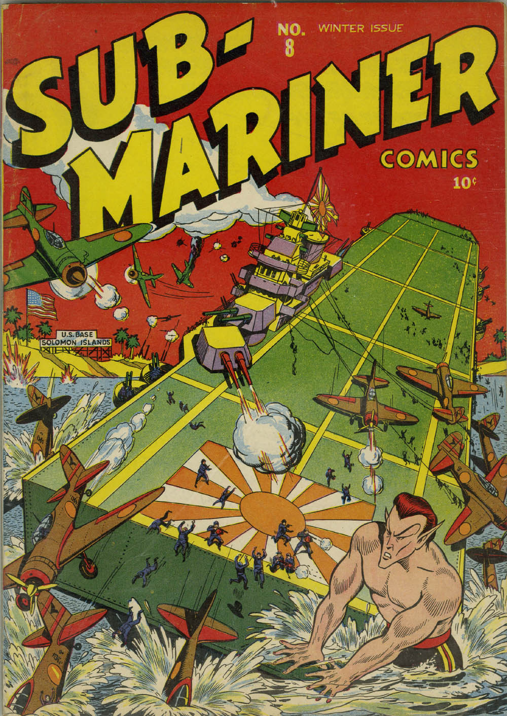 Read online Sub-Mariner Comics comic -  Issue #8 - 1