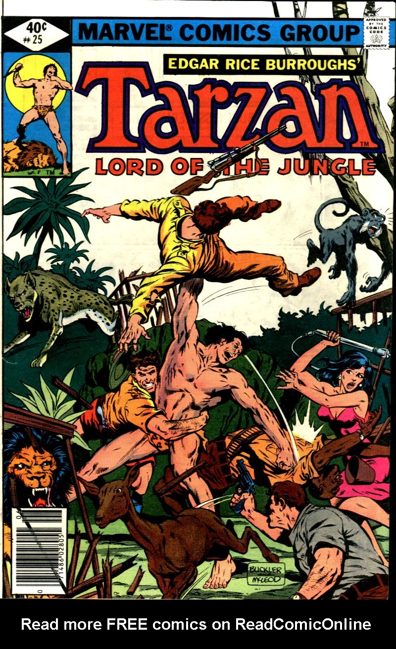 Tarzan (1977) issue 25 - Page 1