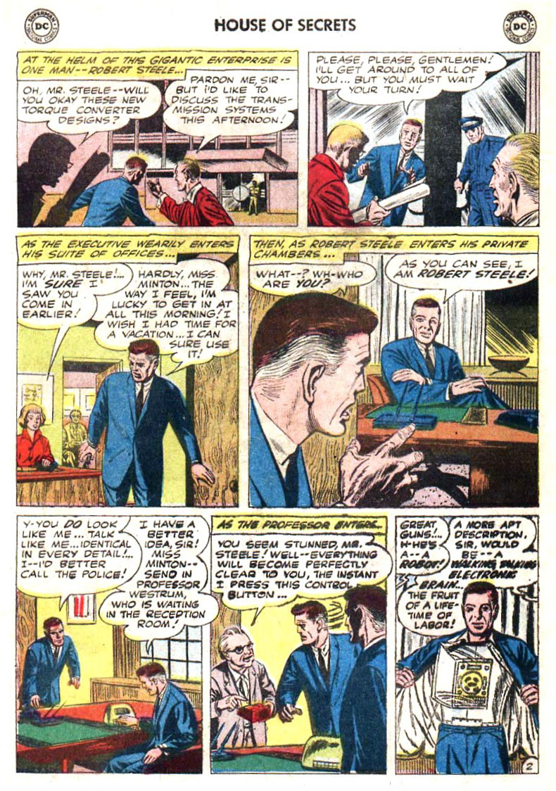 Read online House of Secrets (1956) comic -  Issue #36 - 26