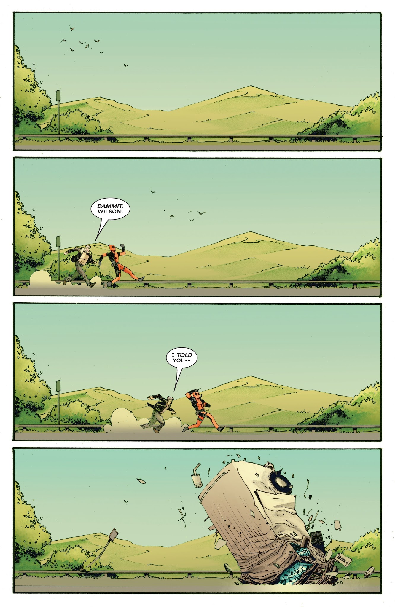 Read online Deadpool vs. Old Man Logan comic -  Issue # _TPB - 5