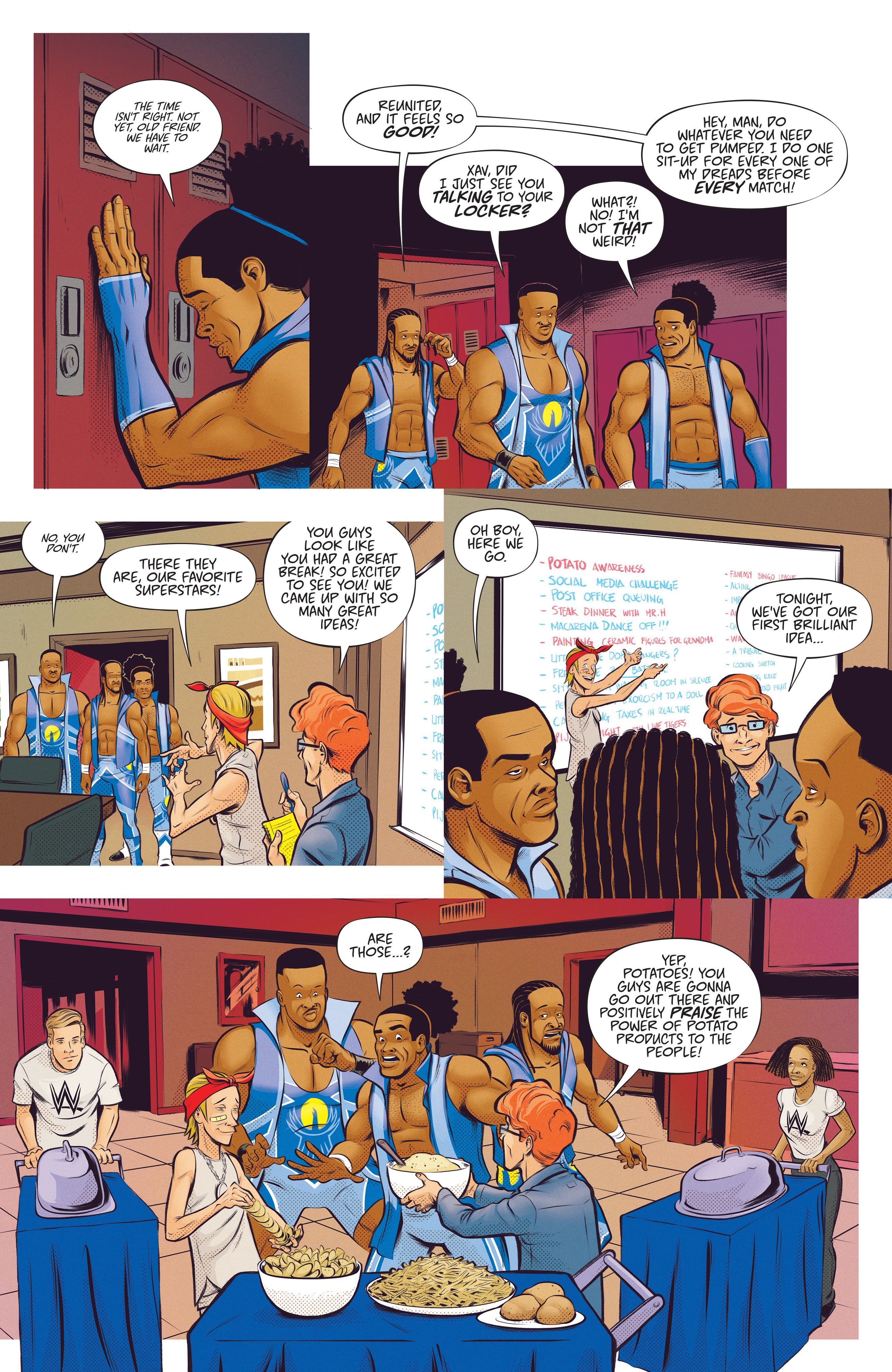 Read online WWE The New Day: Power of Positivity comic -  Issue #2 - 18