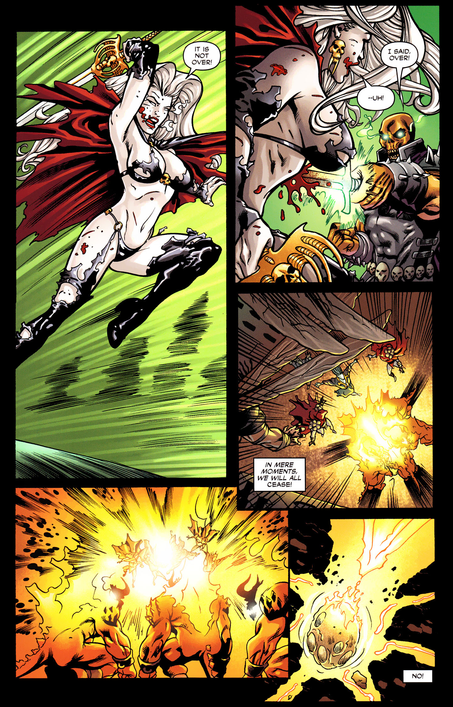 Read online Lady Death: Origins - Cursed comic -  Issue #3 - 15