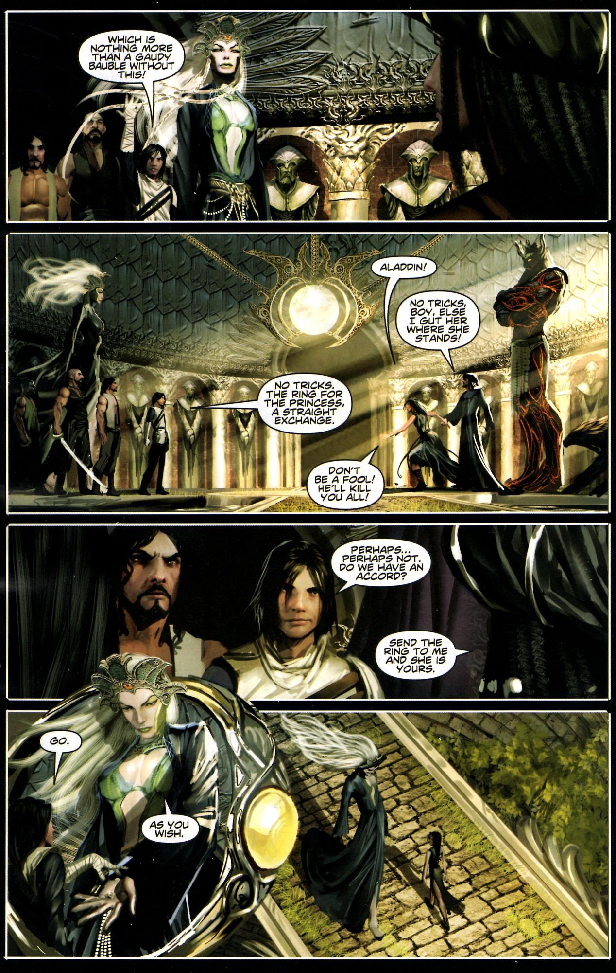 Read online Aladdin: Legacy Of The Lost comic -  Issue #3 - 34