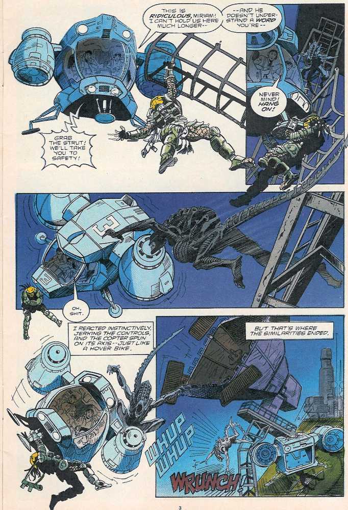Read online Aliens vs. Predator comic -  Issue #4 - 5
