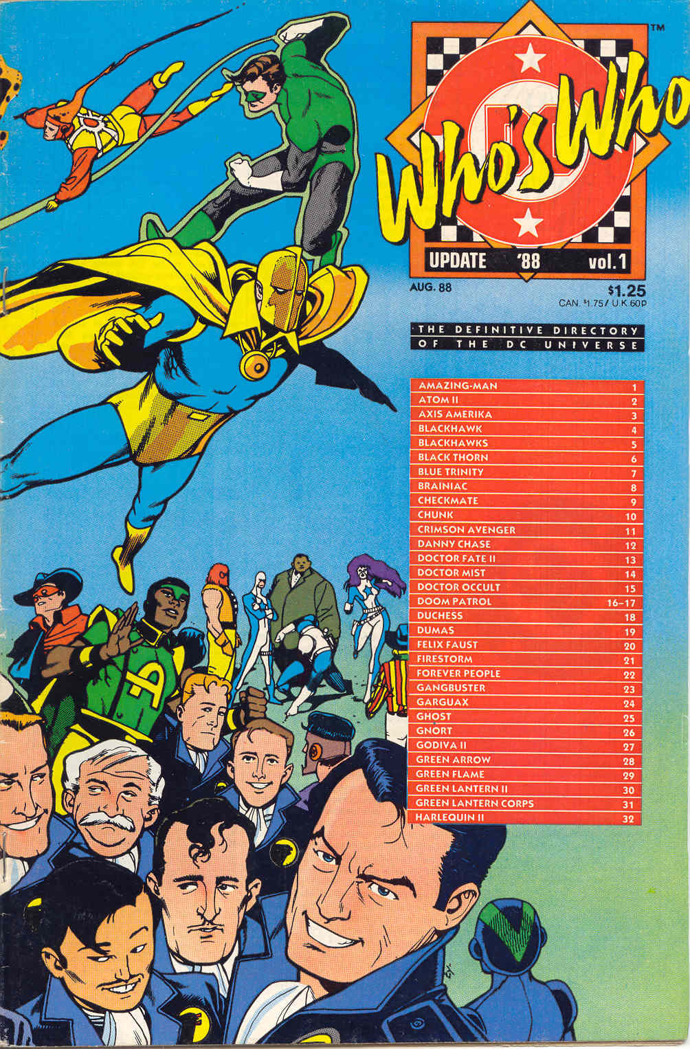 Who's Who: Update '88 issue 1 - Page 1