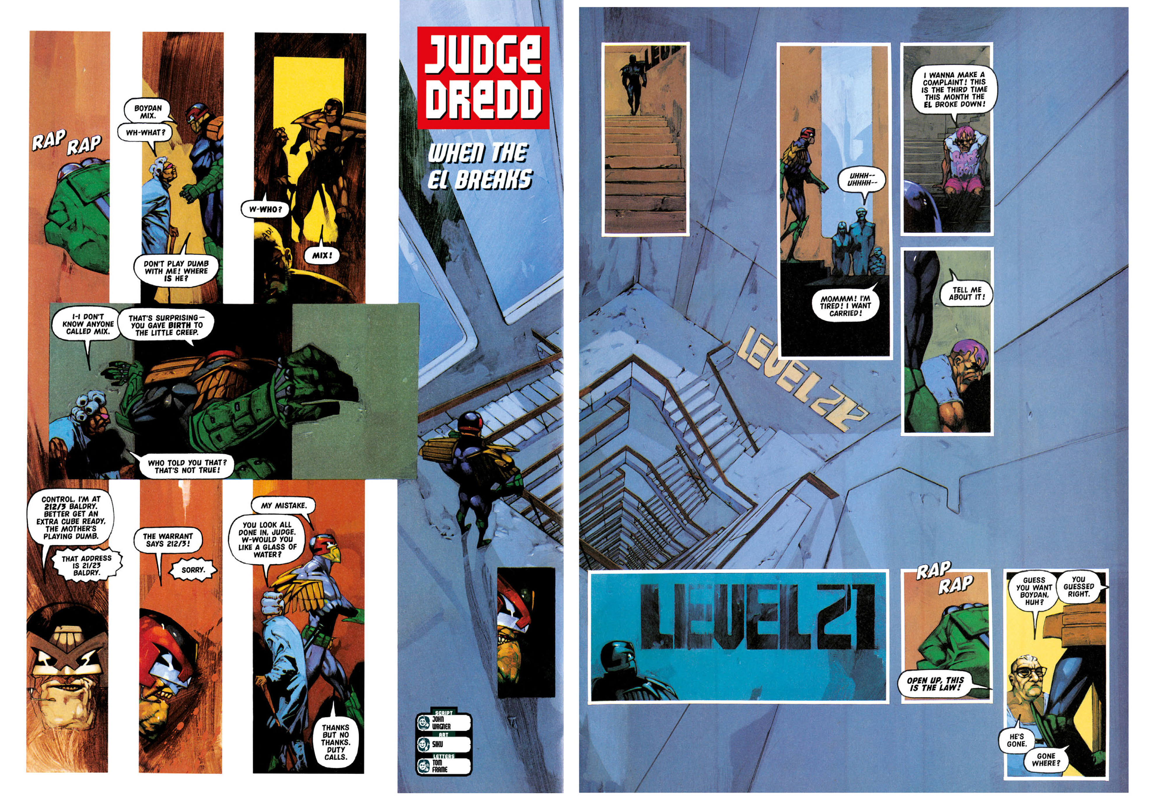 Read online Judge Dredd: The Complete Case Files comic -  Issue # TPB 28 - 104