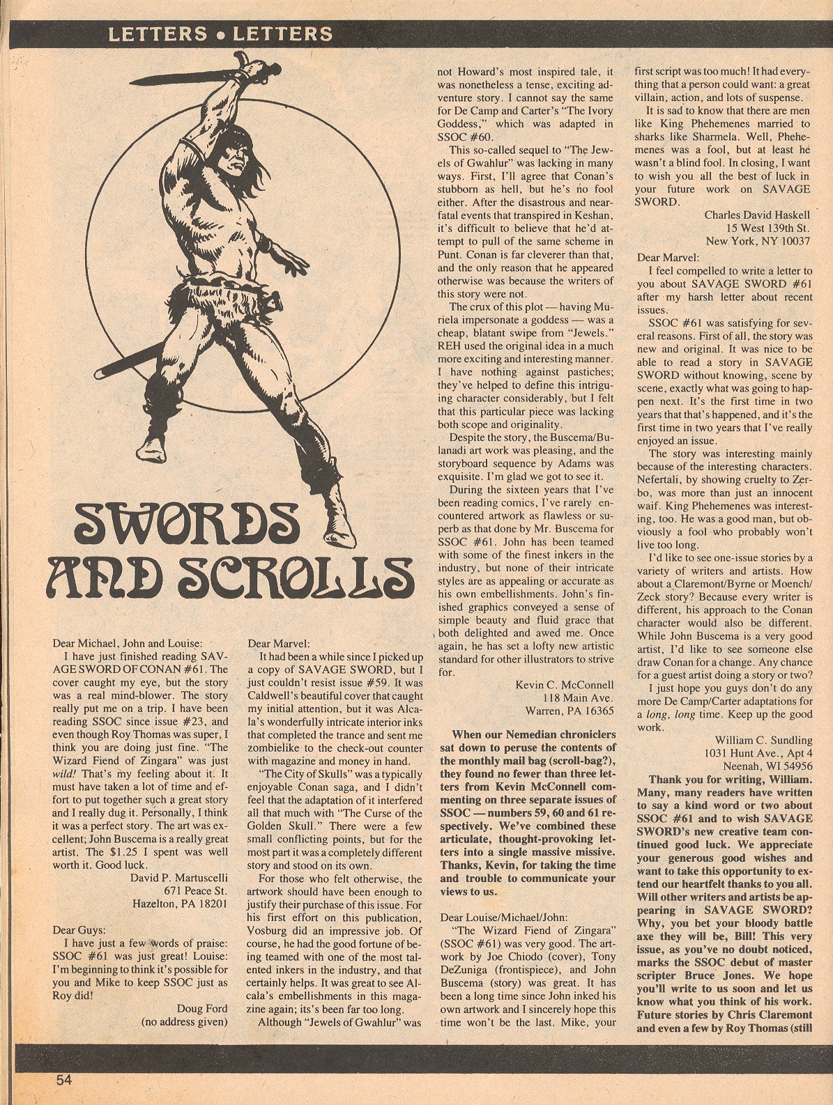 Read online The Savage Sword Of Conan comic -  Issue #64 - 54
