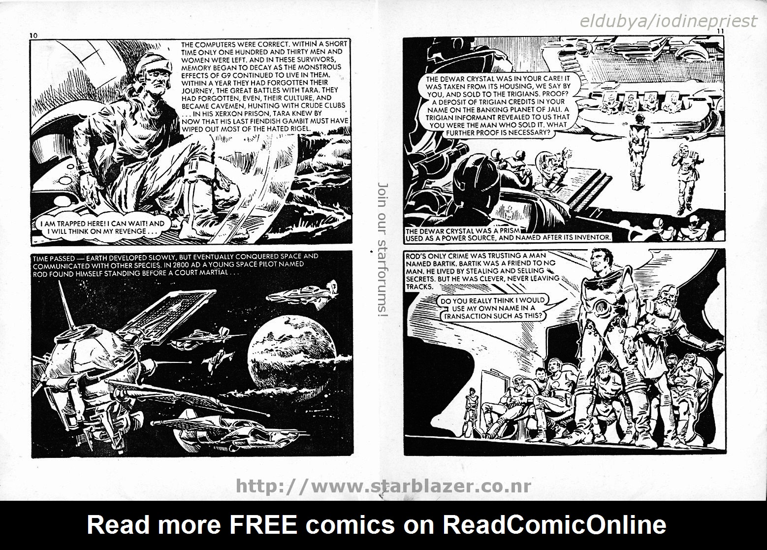 Read online Starblazer comic -  Issue #110 - 7