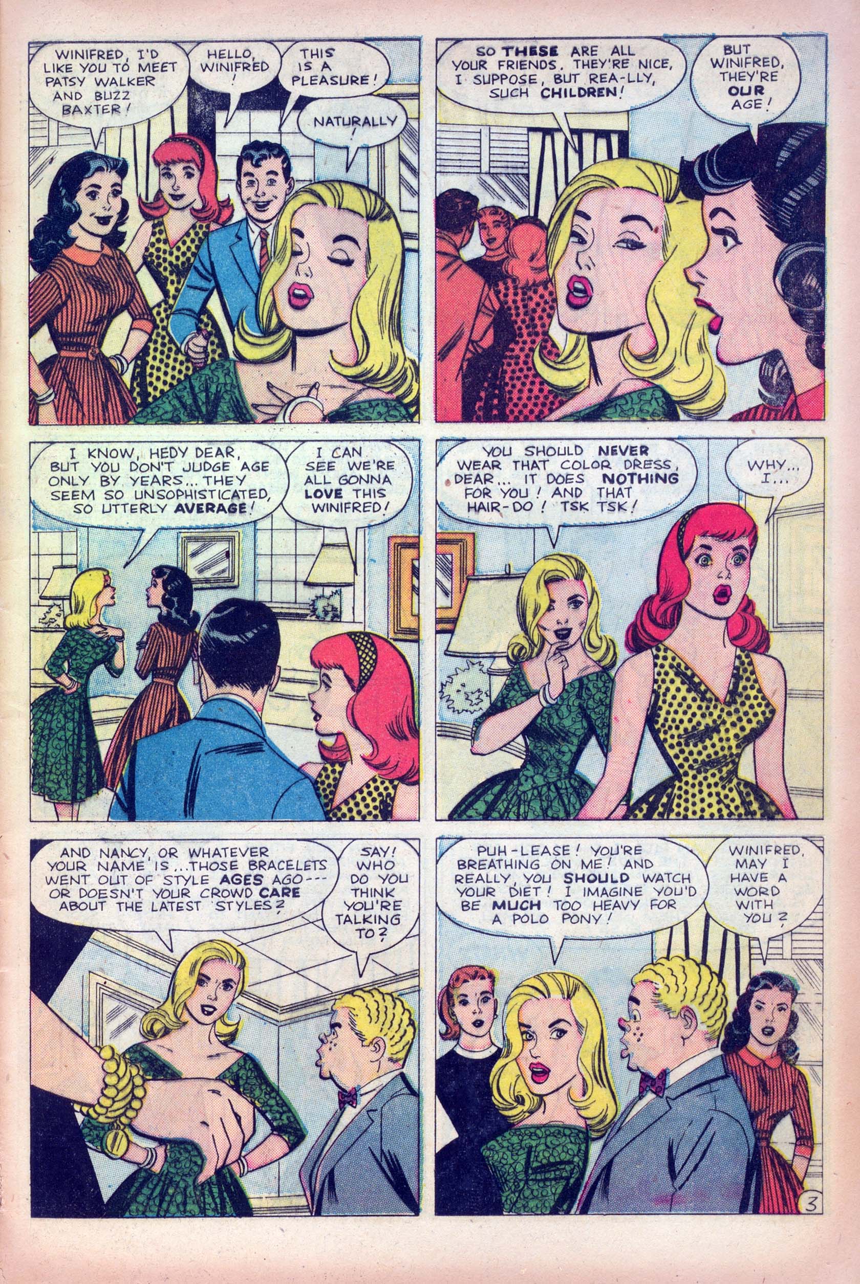 Read online Patsy and Hedy comic -  Issue #57 - 5