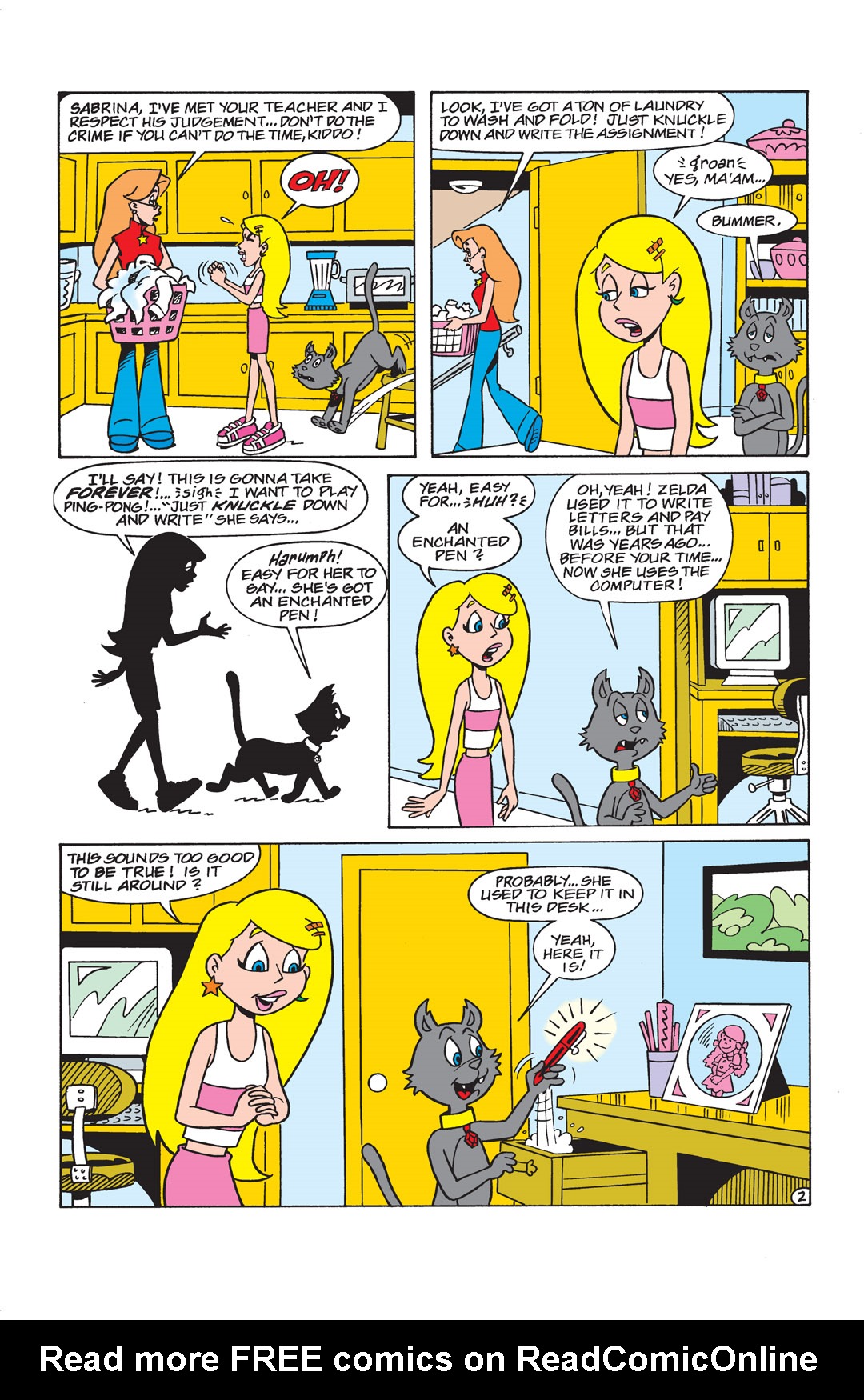 Read online Sabrina the Teenage Witch (2000) comic -  Issue #5 - 14