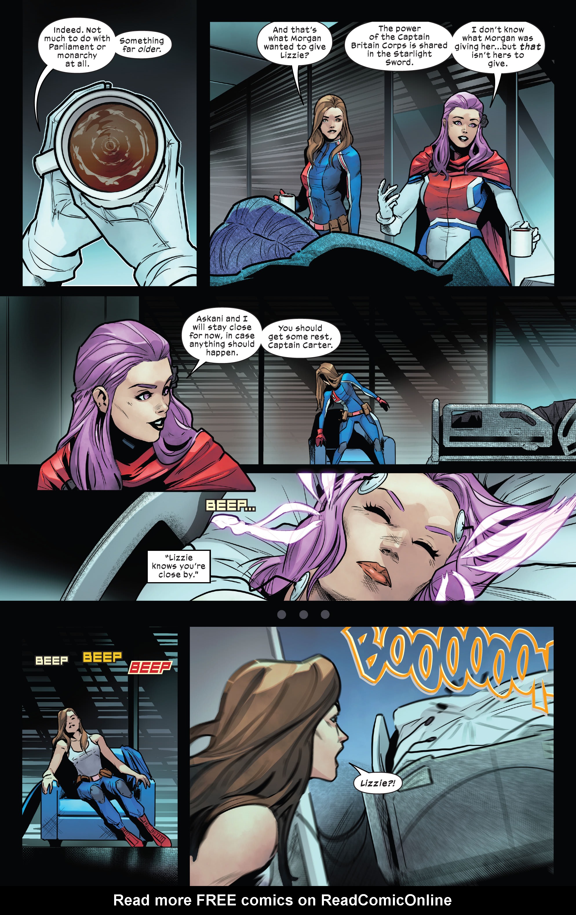 Read online Betsy Braddock: Captain Britain comic -  Issue #2 - 17