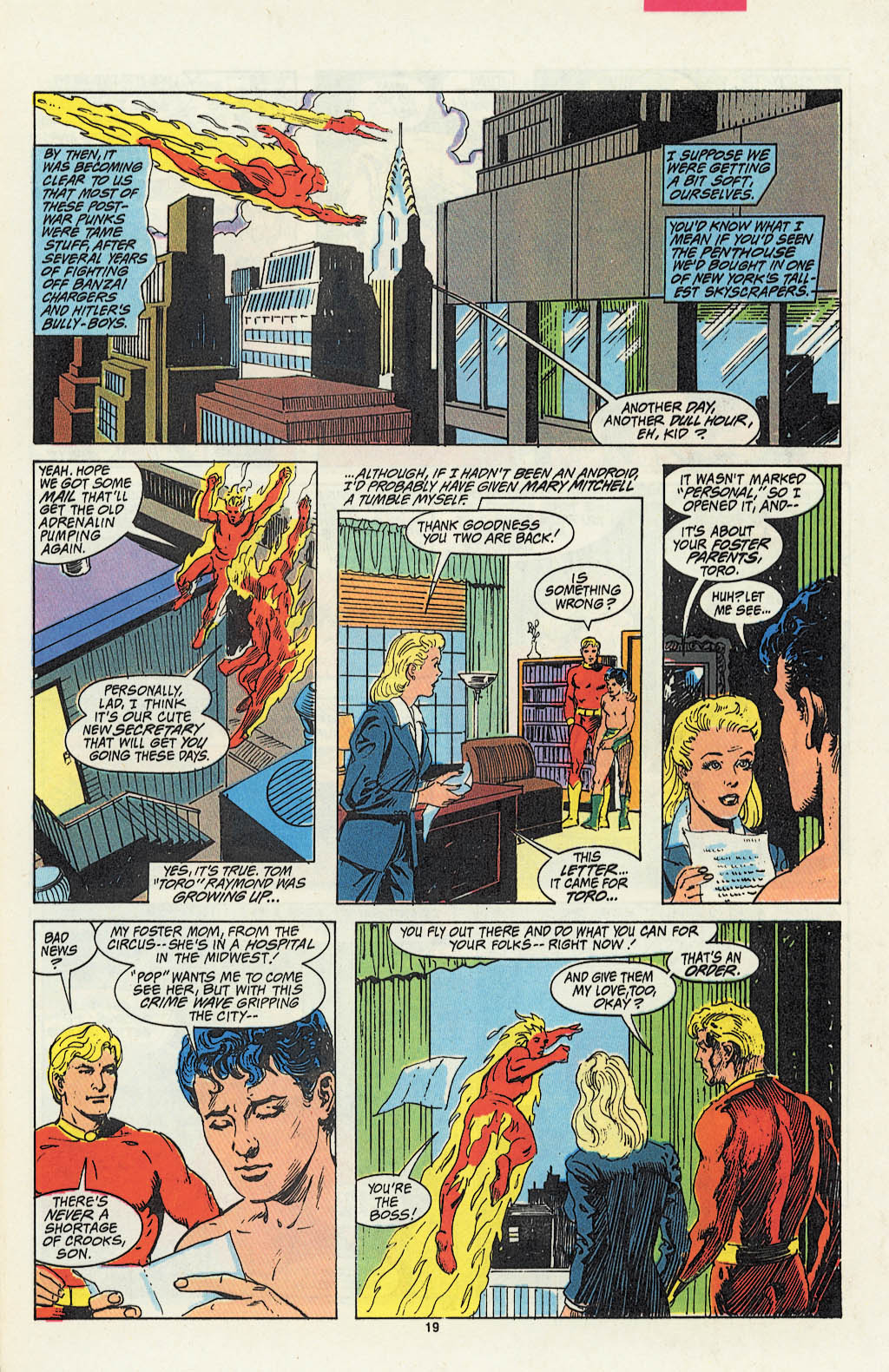 Read online The Saga of the Original Human Torch comic -  Issue #3 - 15