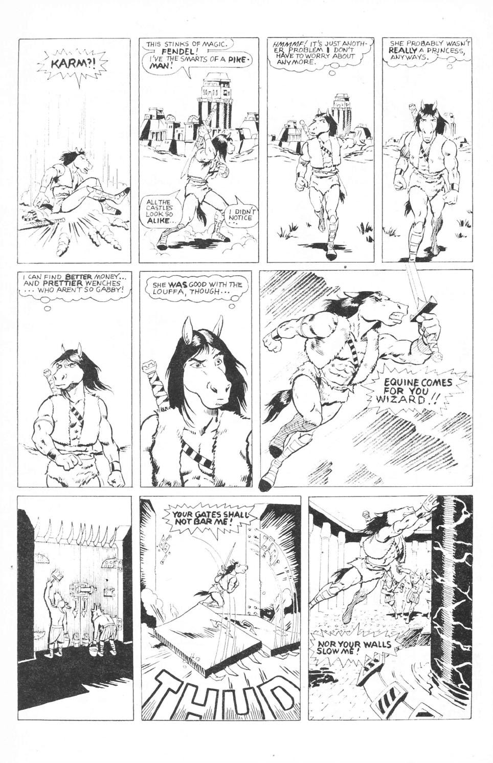 Read online Equine, The Uncivilized comic -  Issue #1 - 18