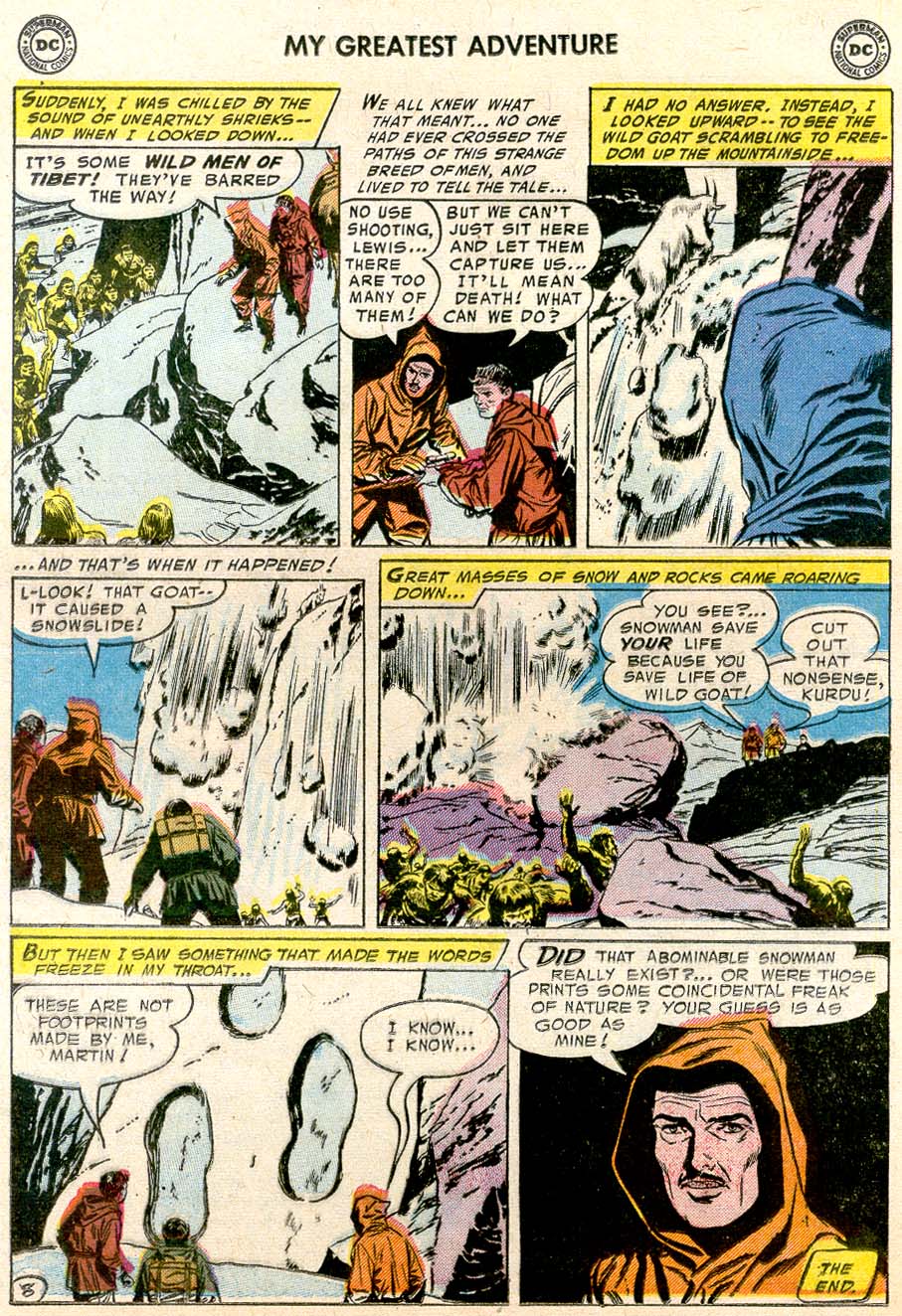 Read online My Greatest Adventure comic -  Issue #10 - 20