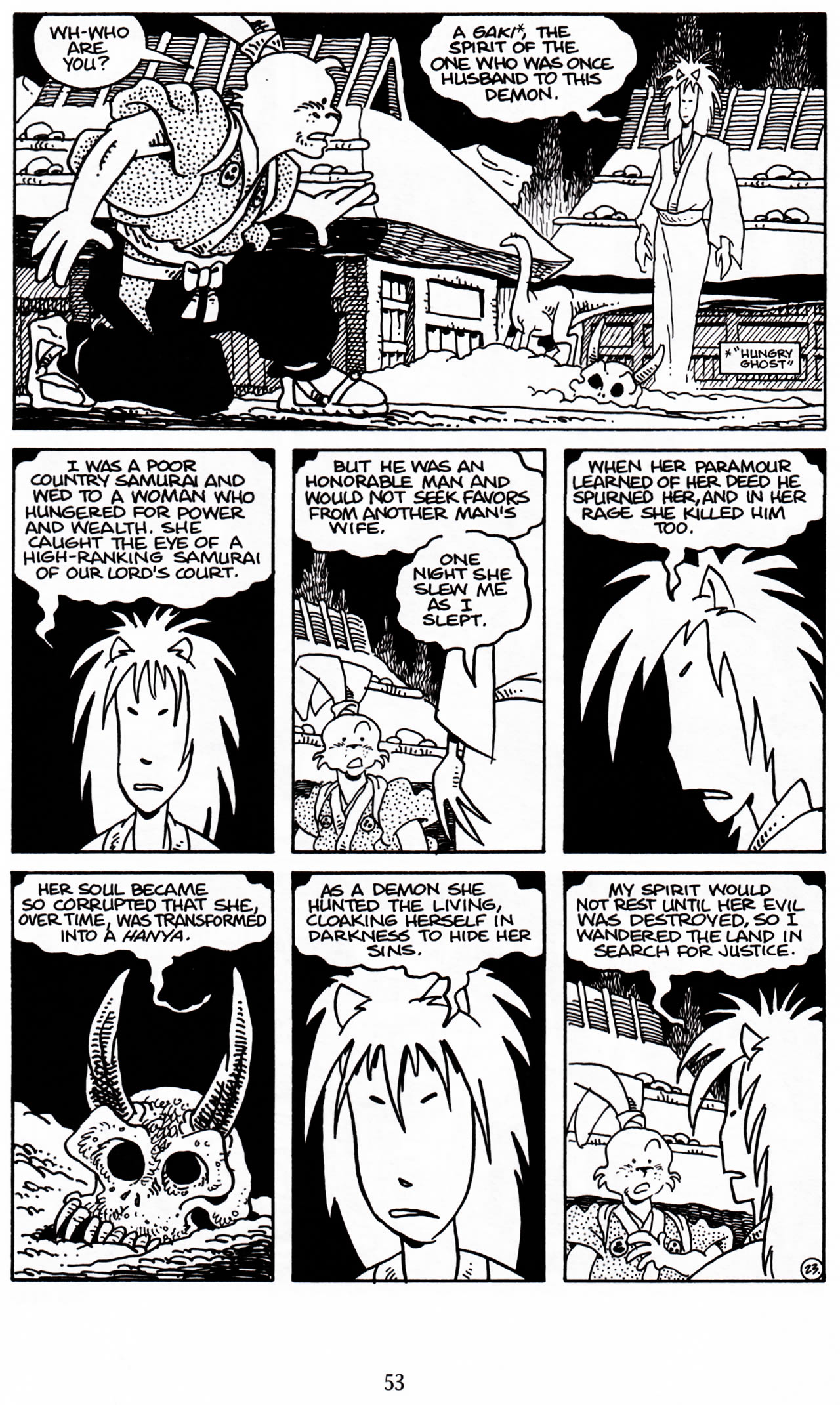 Read online Usagi Yojimbo (1996) comic -  Issue #24 - 24