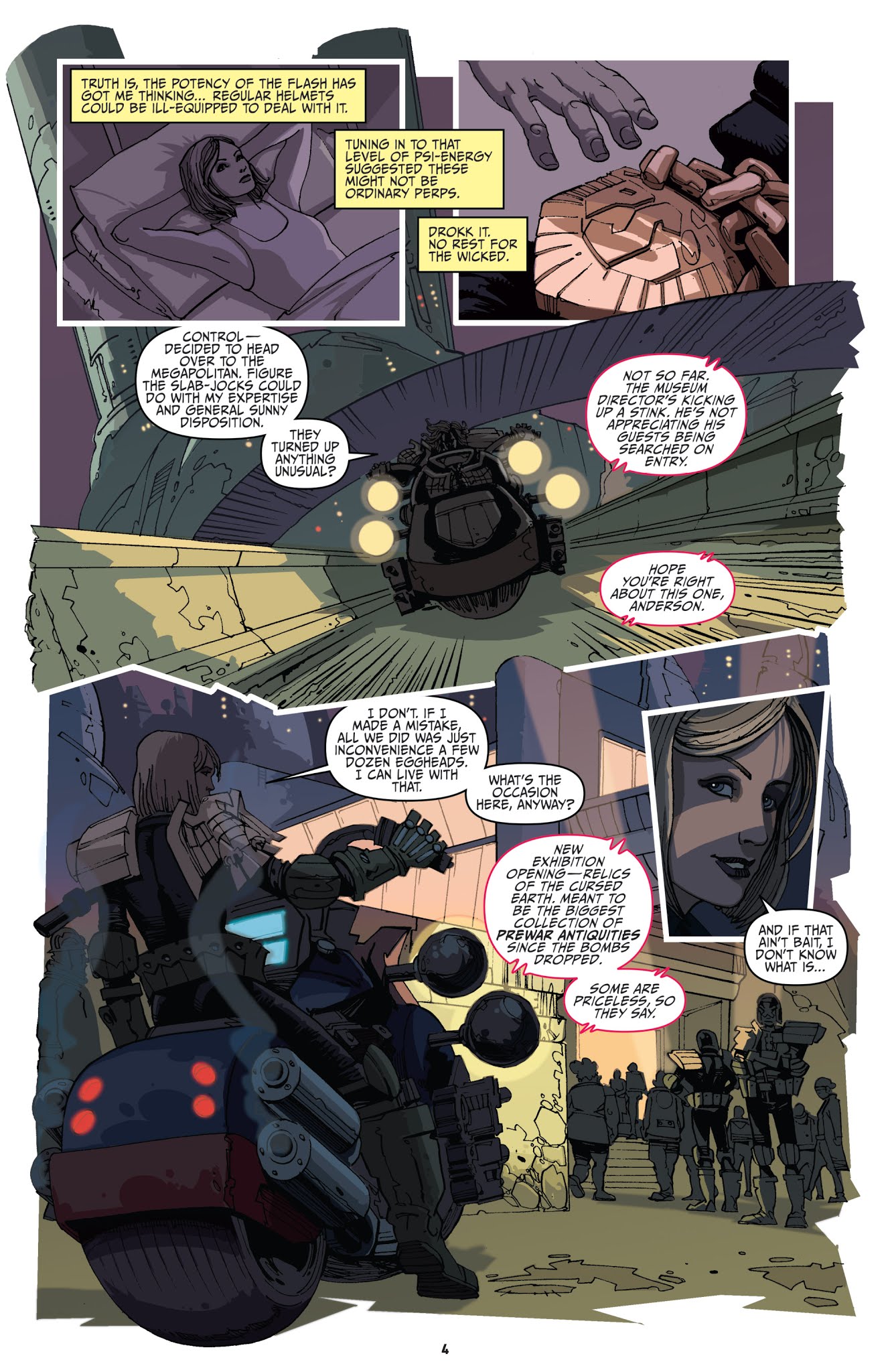 Read online Judge Dredd: Under Siege comic -  Issue #3 - 32