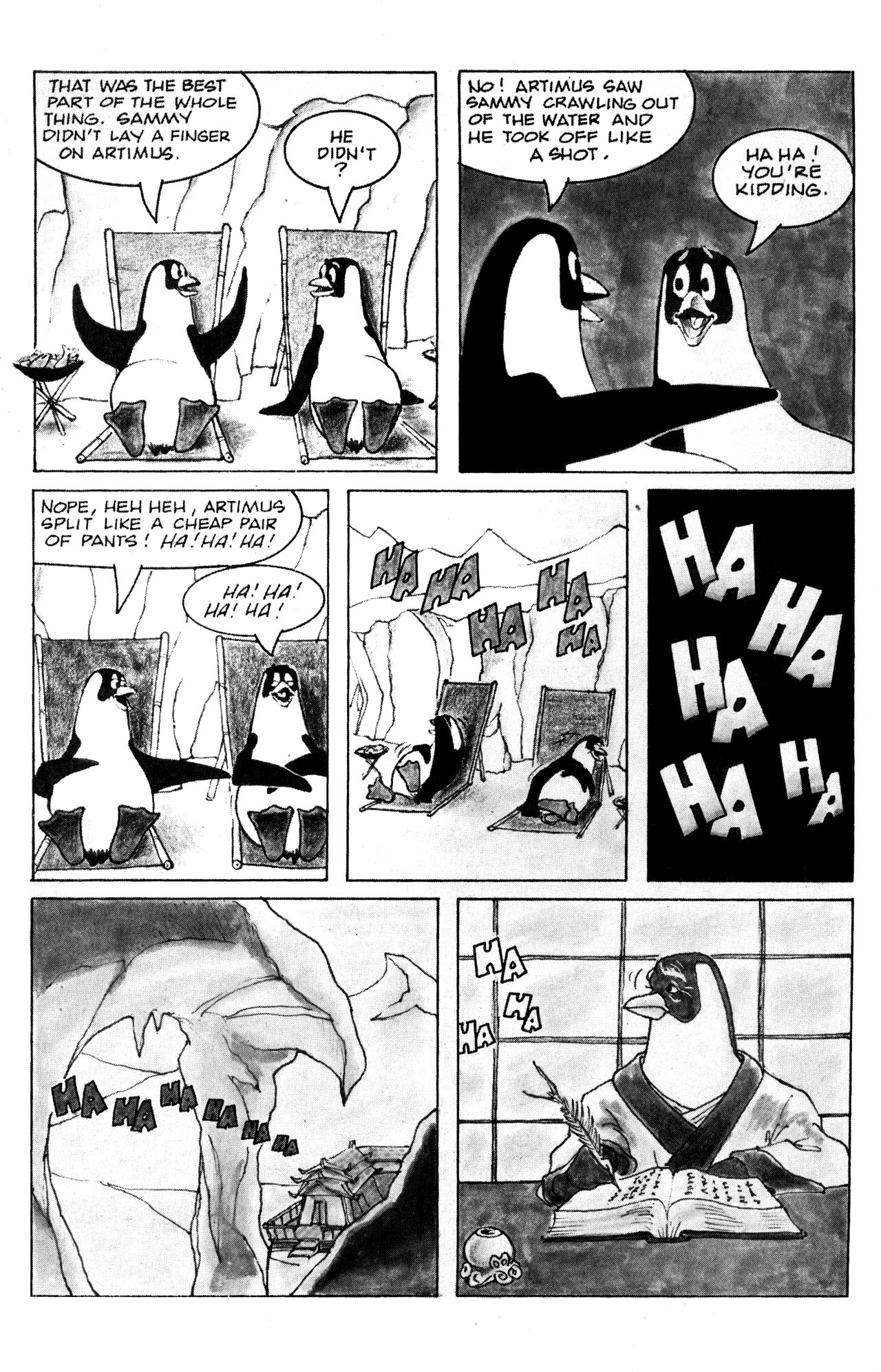 Read online Samurai Penguin comic -  Issue #7 - 22