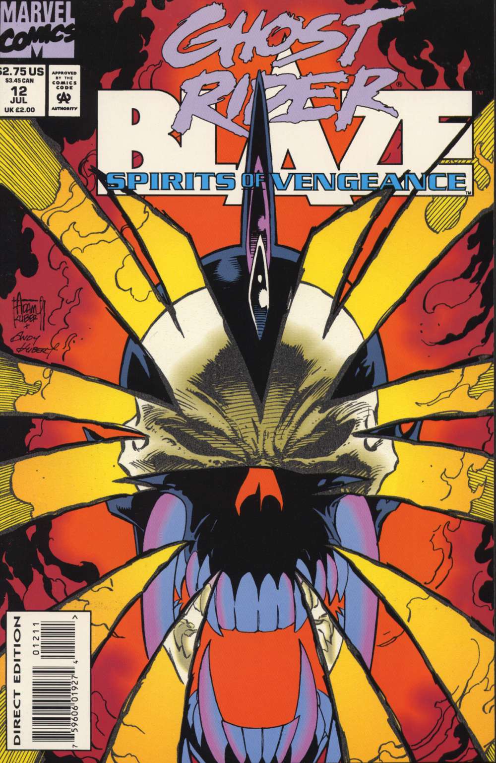 Ghost Rider/Blaze: Spirits of Vengeance Issue #12 #12 - English 1