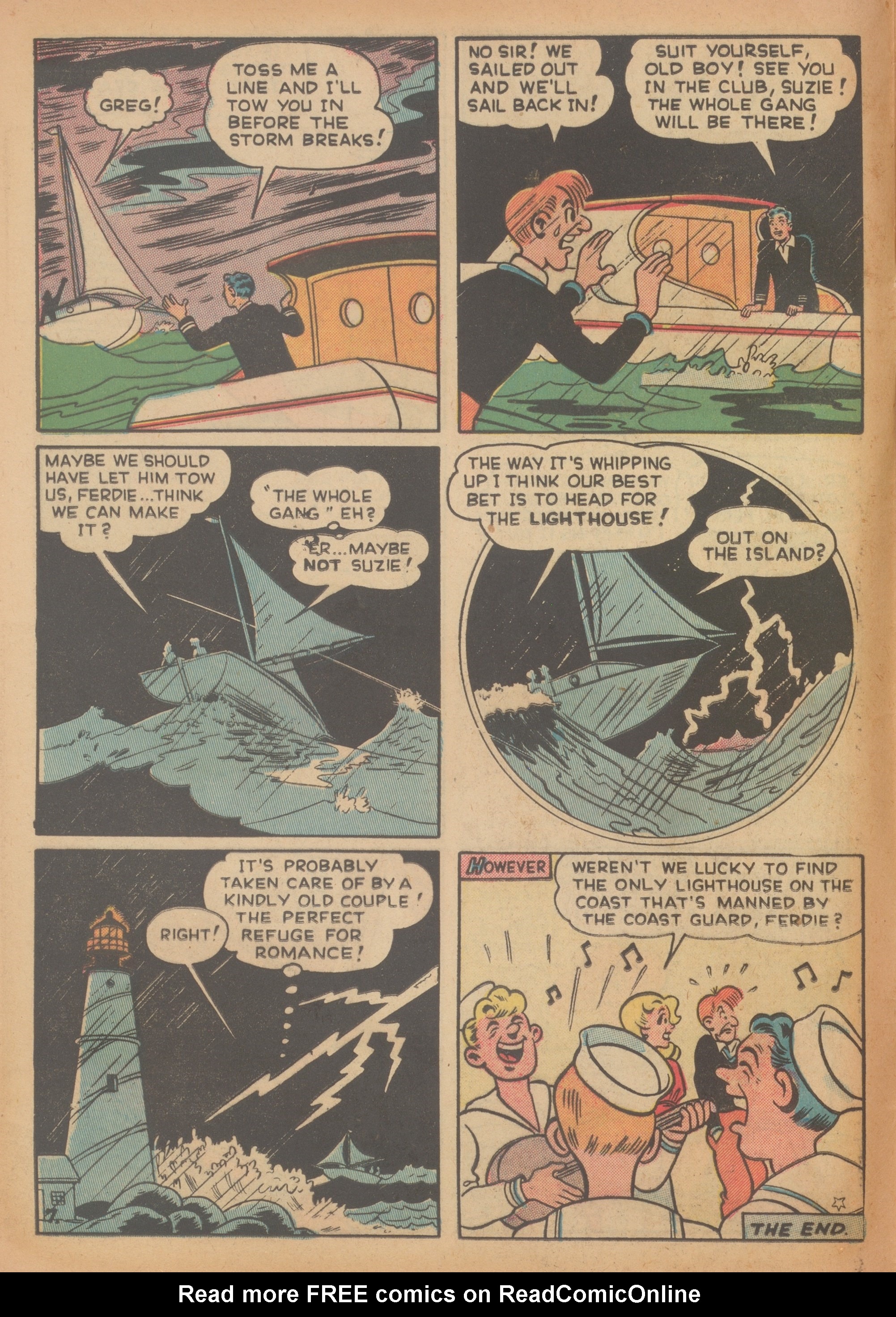 Read online Suzie Comics comic -  Issue #87 - 16