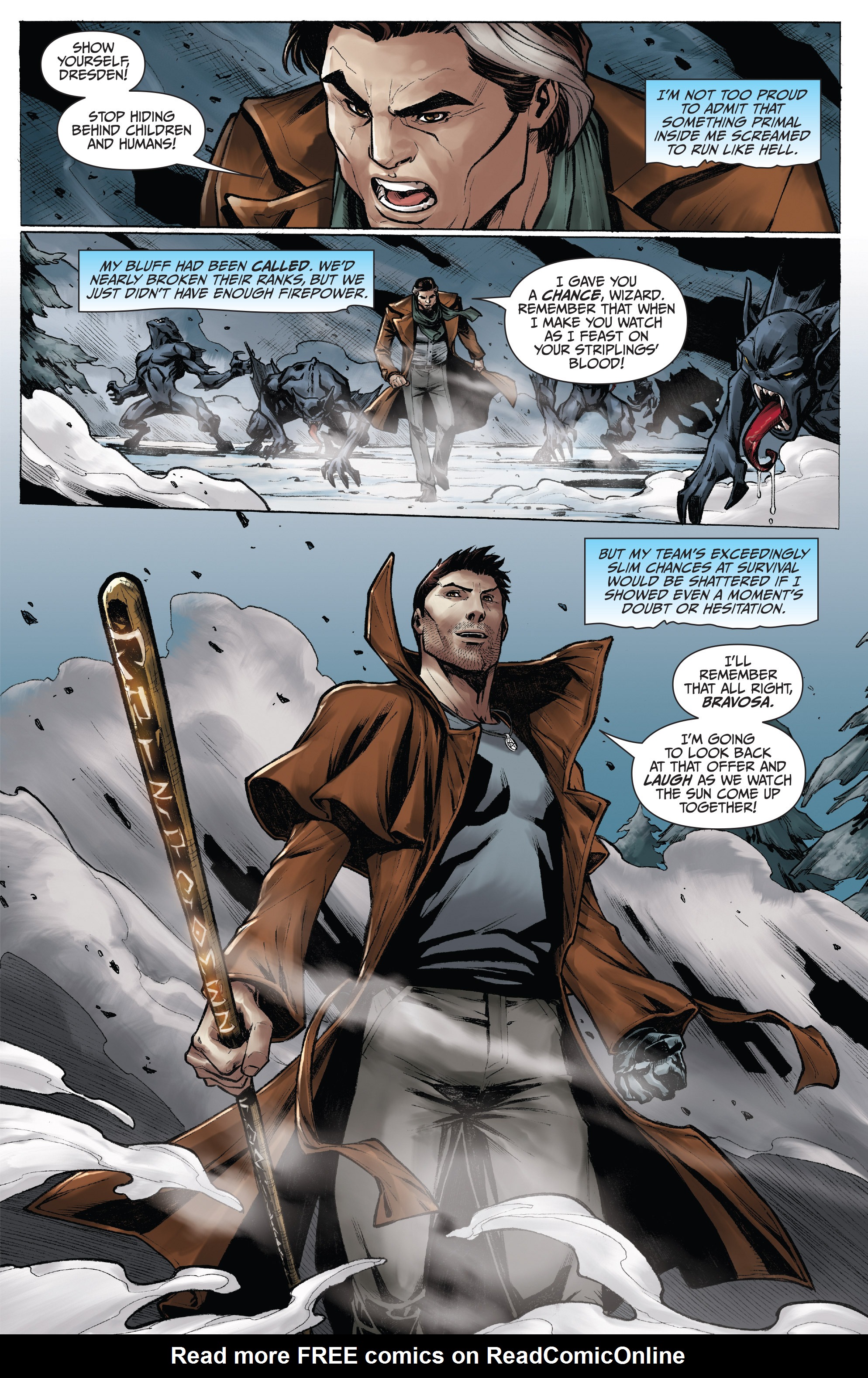 Read online Jim Butcher's The Dresden Files: War Cry comic -  Issue #3 - 12