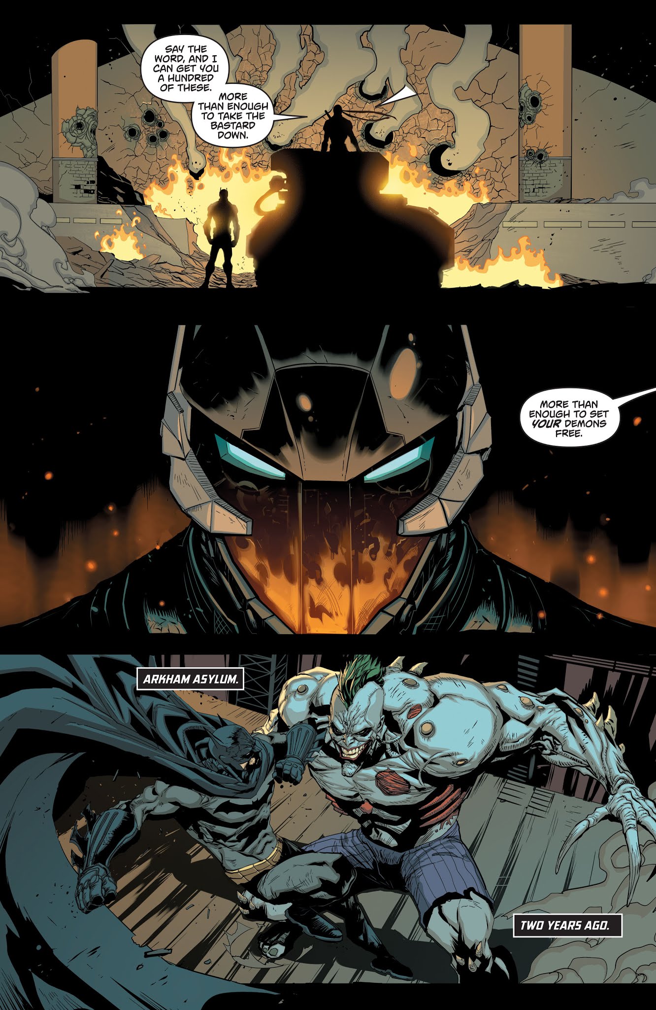 Read online Batman: Arkham Knight: Genesis comic -  Issue # TPB - 97