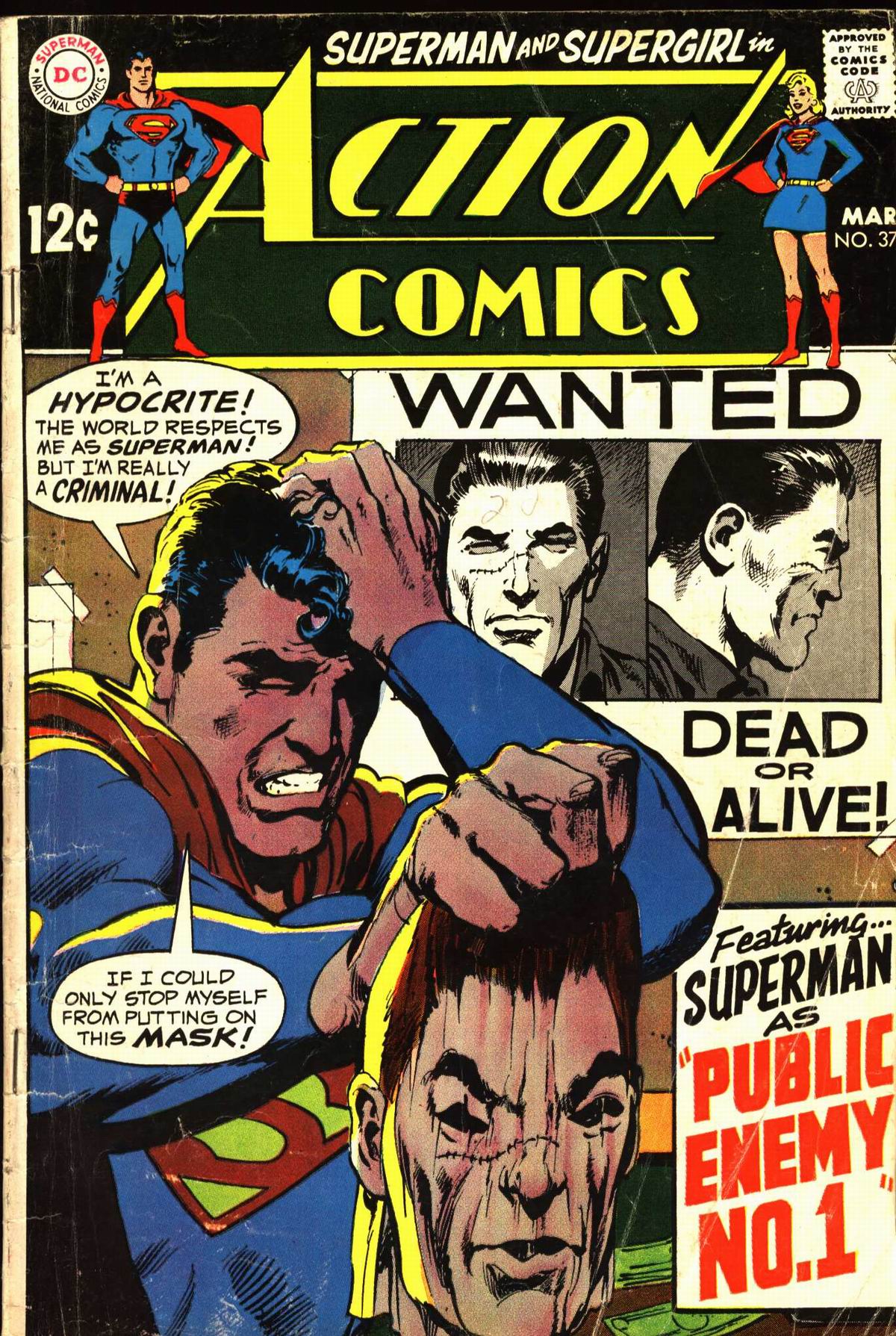 Read online Action Comics (1938) comic -  Issue #374 - 1