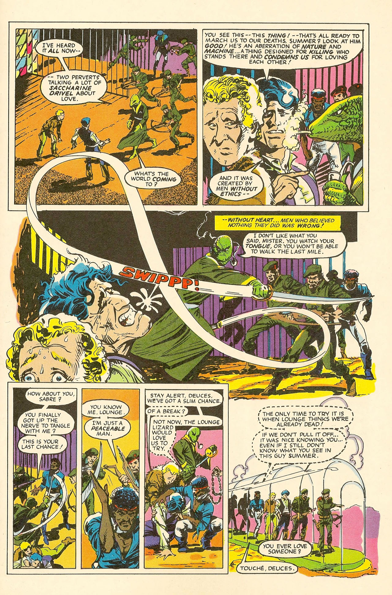 Read online Sabre comic -  Issue #4 - 11