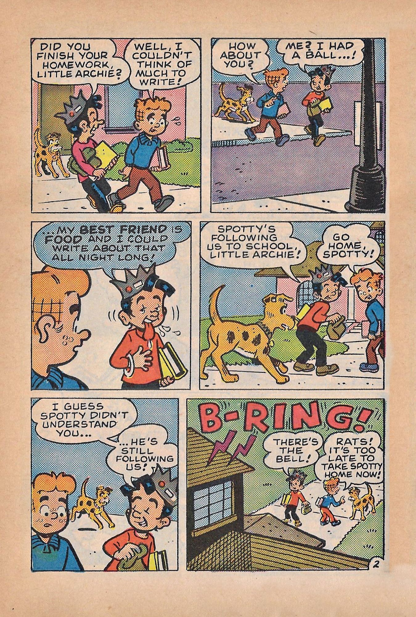 Read online Little Archie Comics Digest Magazine comic -  Issue #36 - 92