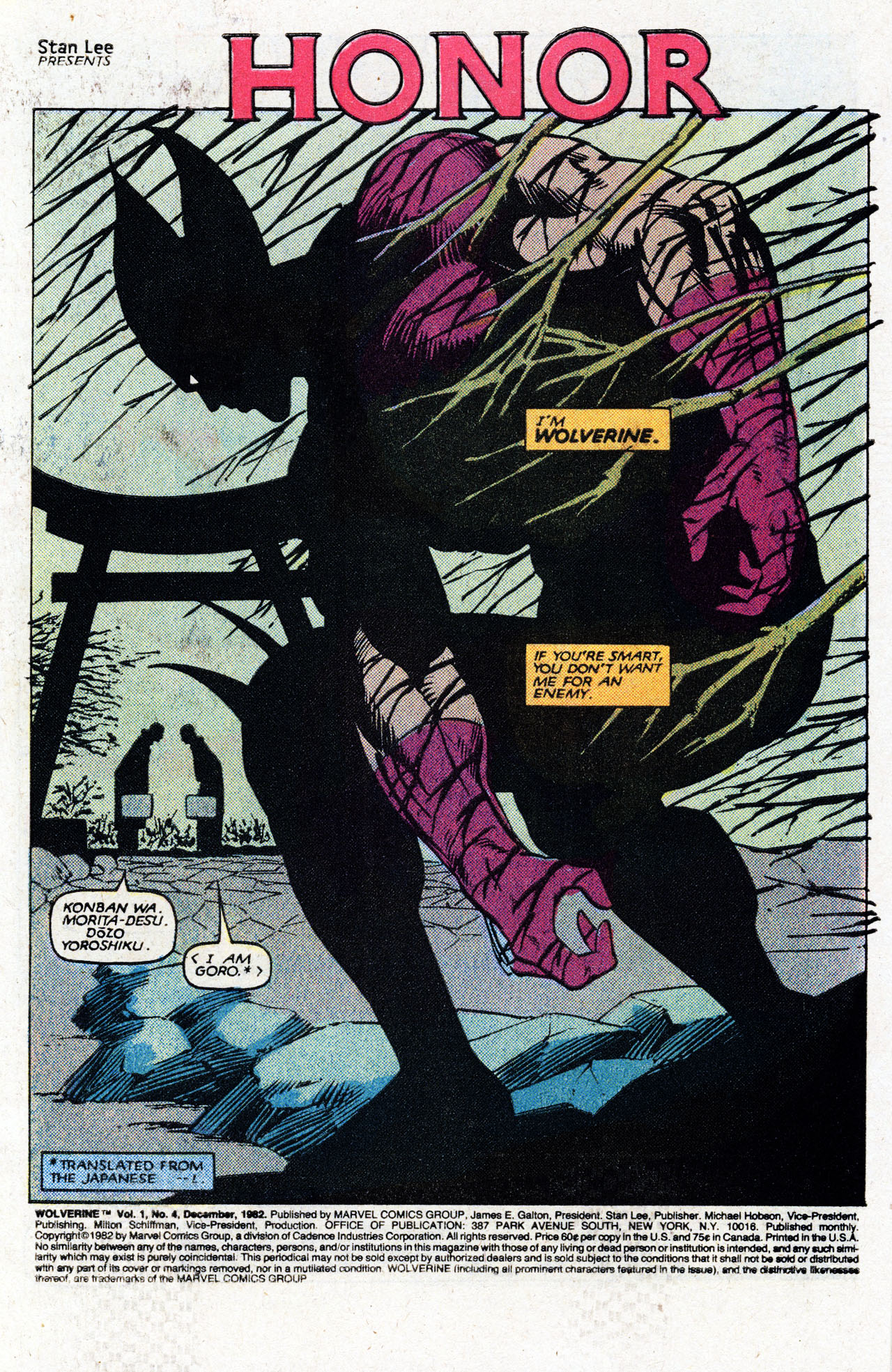 Read online Wolverine (1982) comic -  Issue #4 - 3