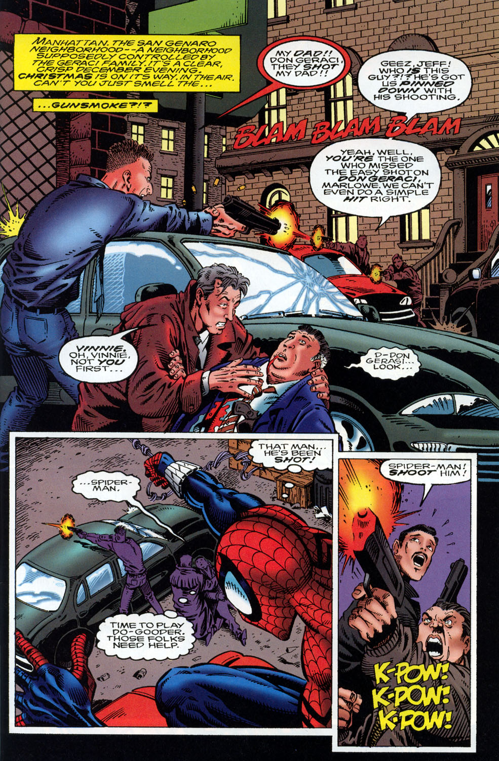 Read online Spider-Man/Punisher: Family Plot comic -  Issue #1 - 2