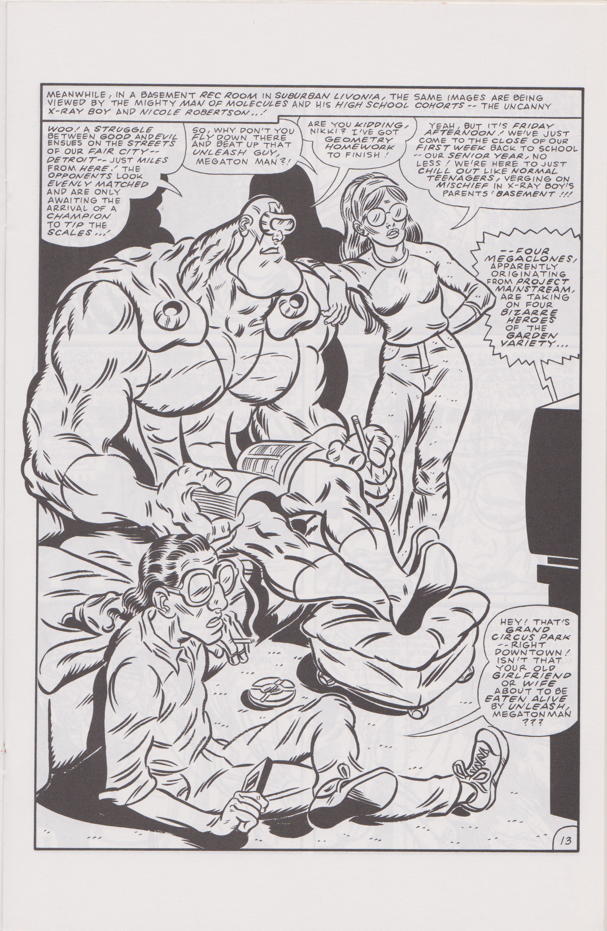 Read online Don Simpson's Bizarre Heroes comic -  Issue #6 - 15