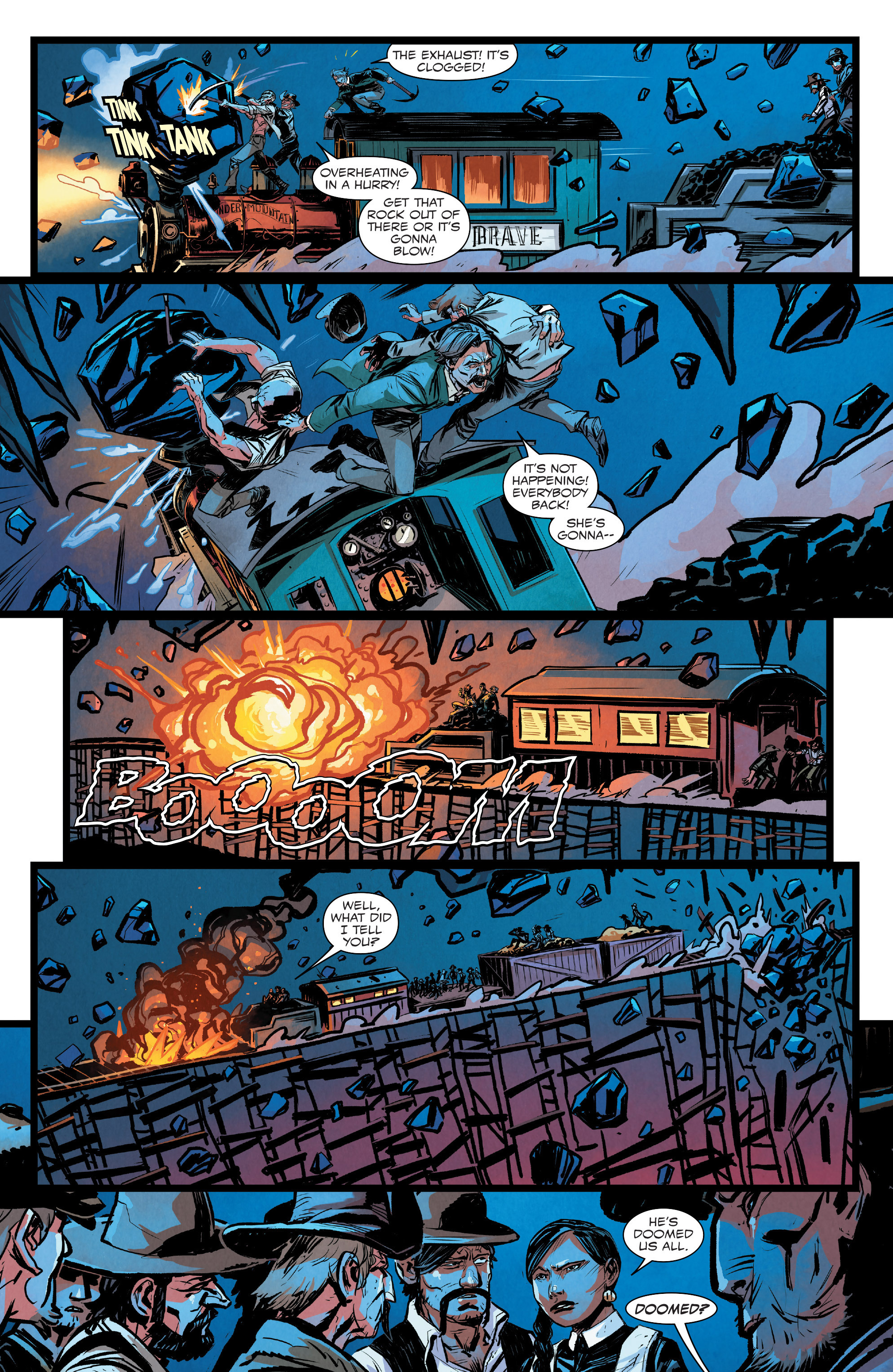 Read online Big Thunder Mountain Railroad comic -  Issue #5 - 9