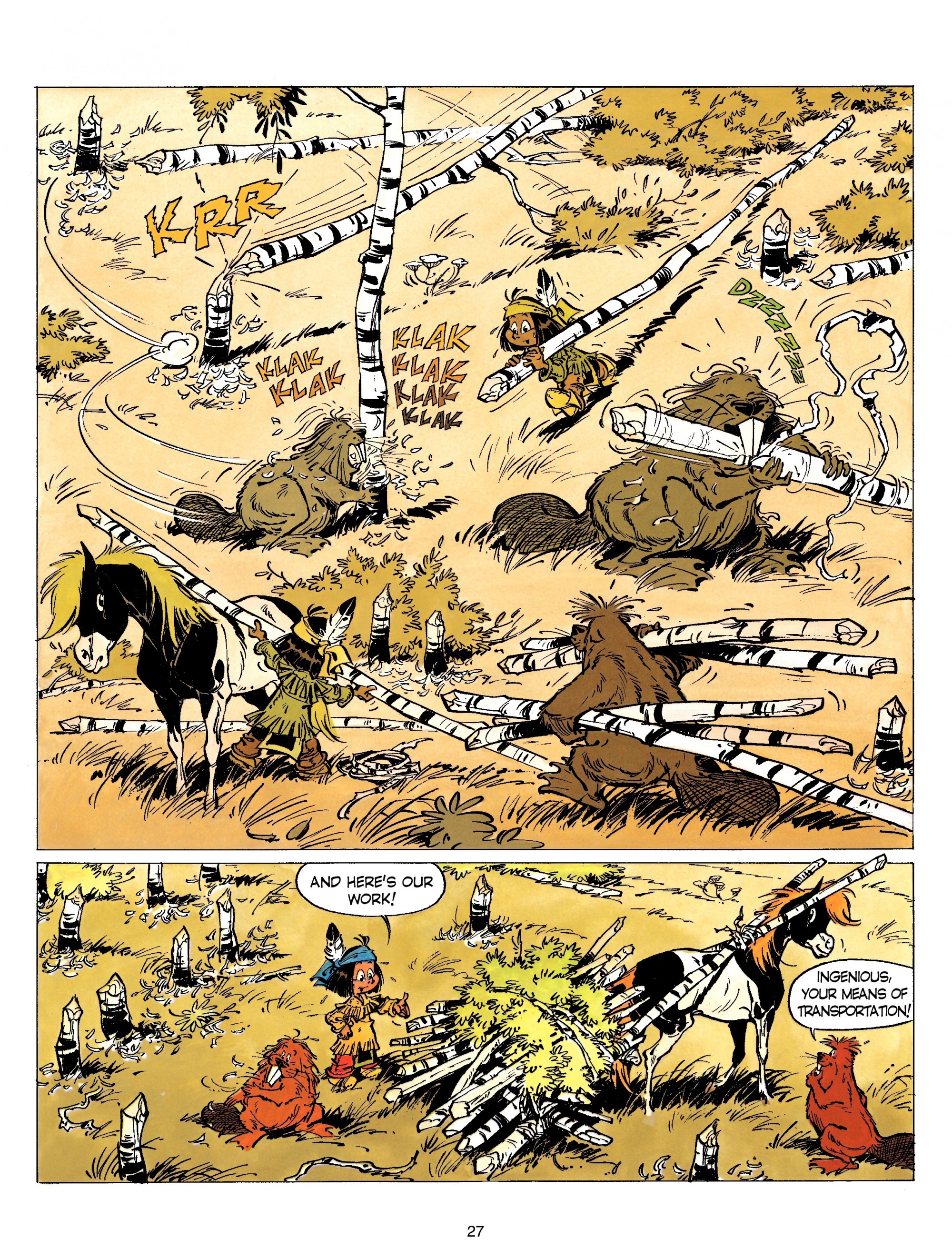 Read online Yakari comic -  Issue #3 - 27