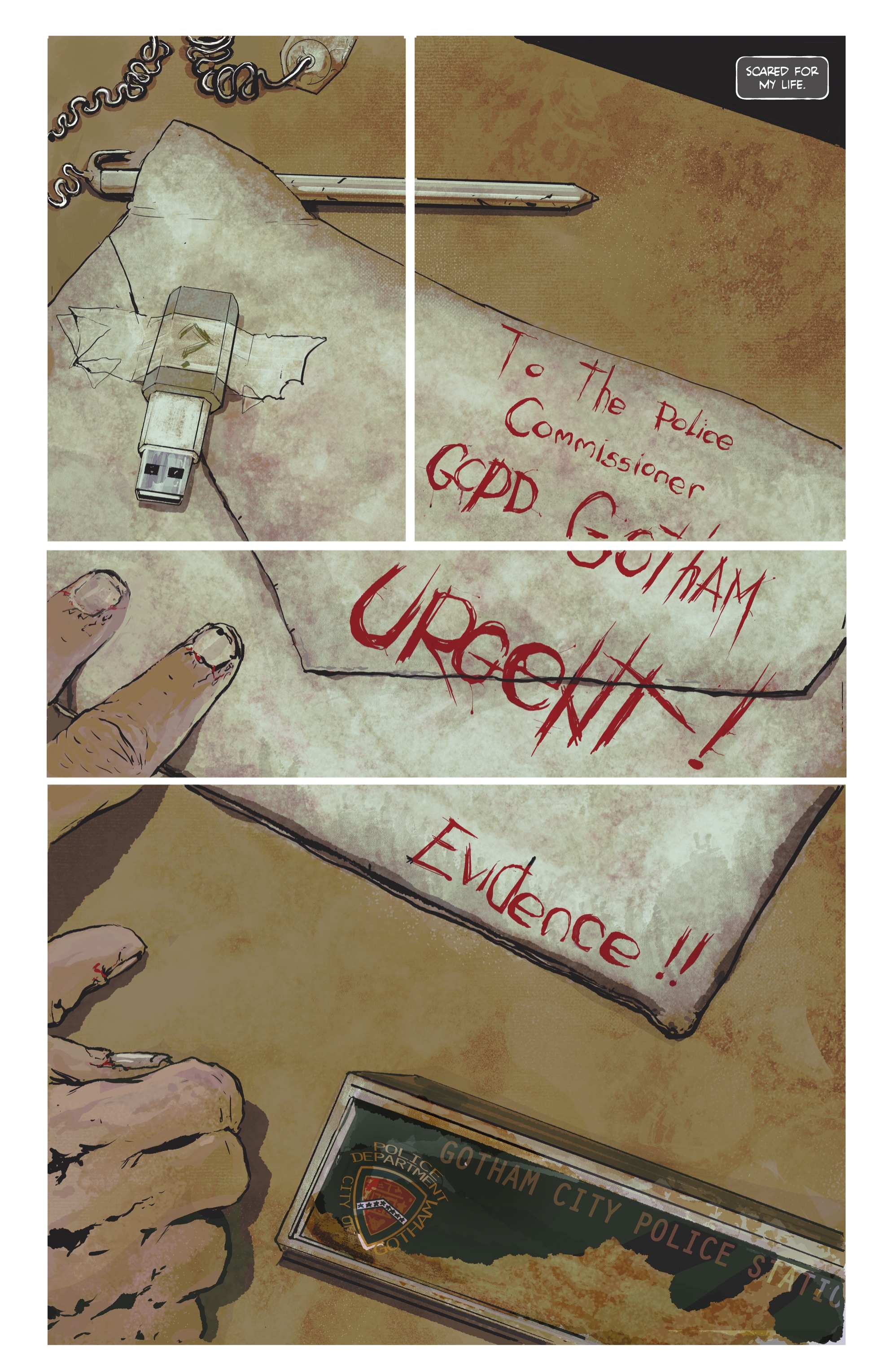 Read online The Riddler: Year One comic -  Issue #3 - 4