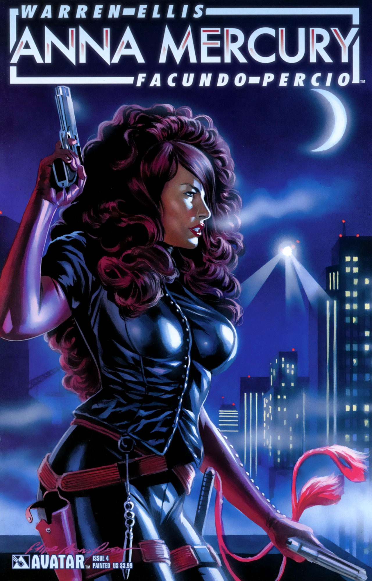 Read online Anna Mercury comic -  Issue #4 - 3