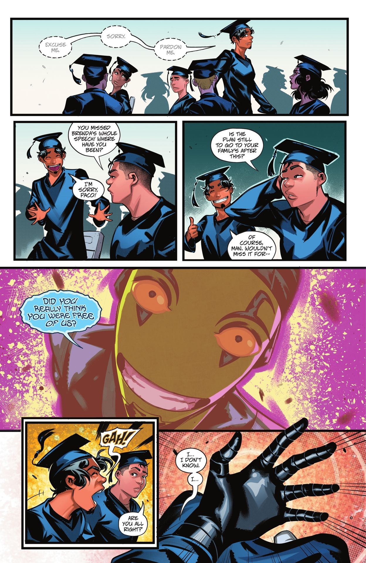 Read online Blue Beetle: Graduation Day comic -  Issue #1 - 9