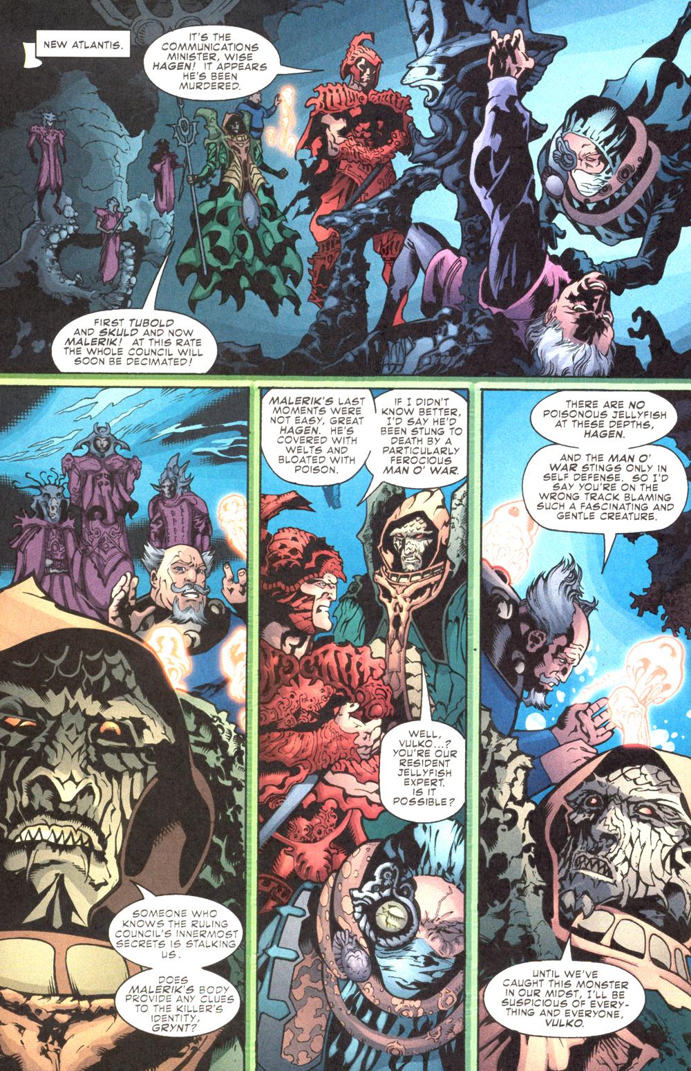 Read online Aquaman (2003) comic -  Issue #10 - 18