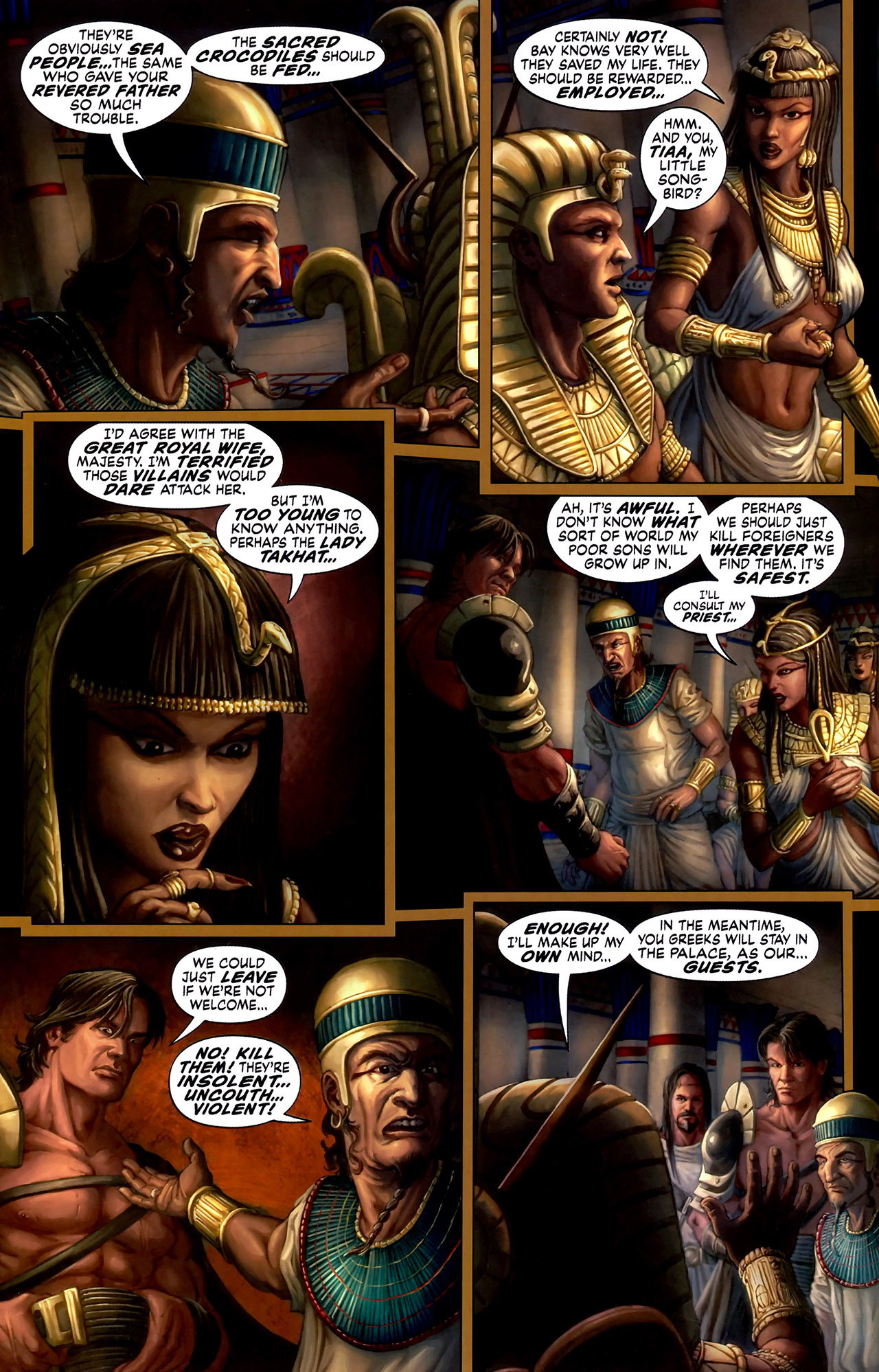 Read online Hercules: The Knives of Kush comic -  Issue #1 - 18