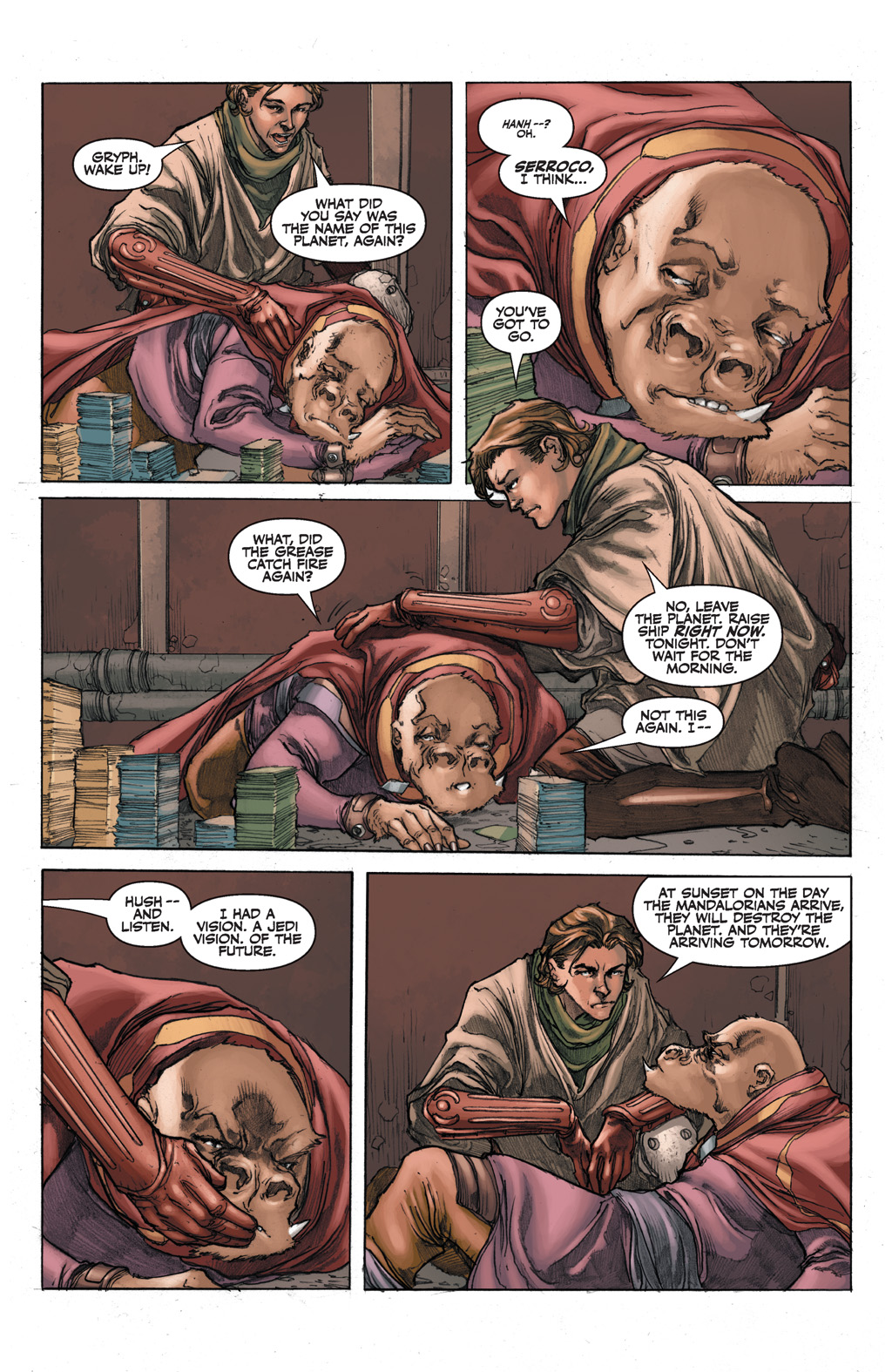 Read online Star Wars: Knights Of The Old Republic comic -  Issue #14 - 23