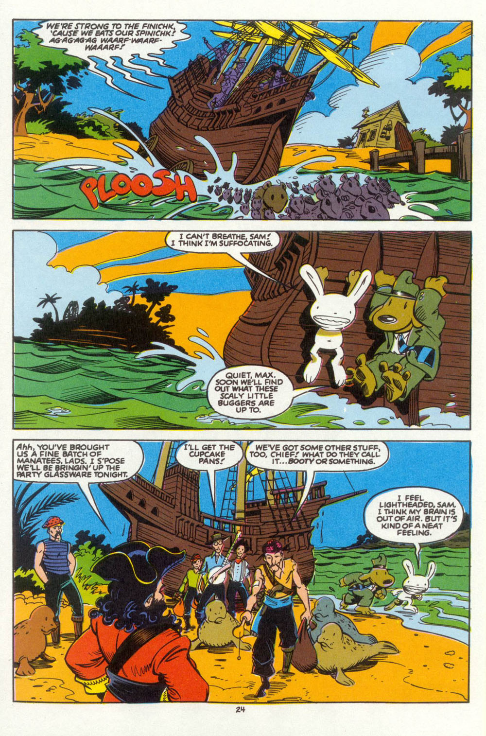 Read online Sam & Max Freelance Police Special comic -  Issue # Full - 25