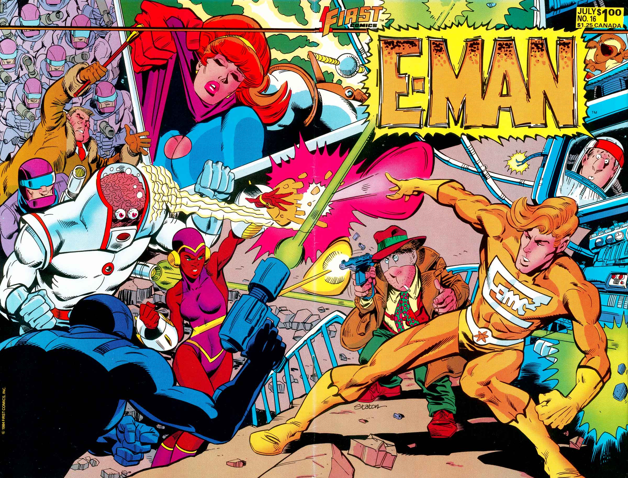 Read online E-Man (1983) comic -  Issue #16 - 2