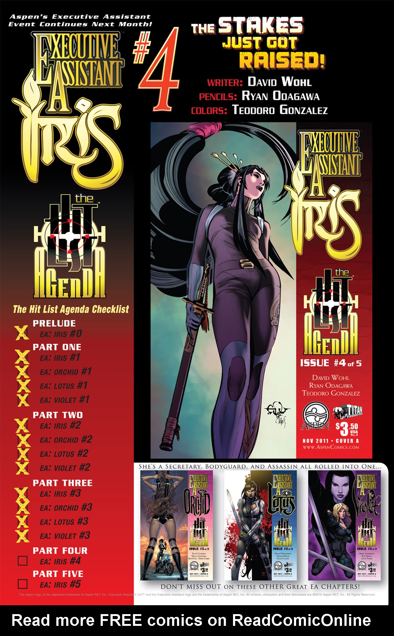 Read online Executive Assistant: Violet comic -  Issue #3 - 23