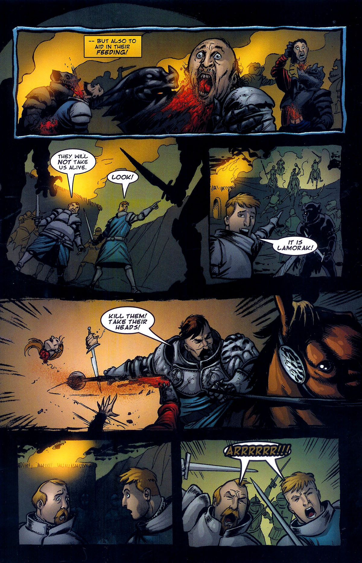 Read online Dracula vs King Arthur comic -  Issue #3 - 26