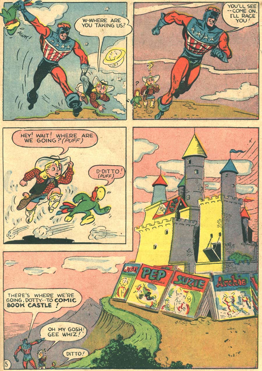 Read online Pep Comics comic -  Issue #58 - 47