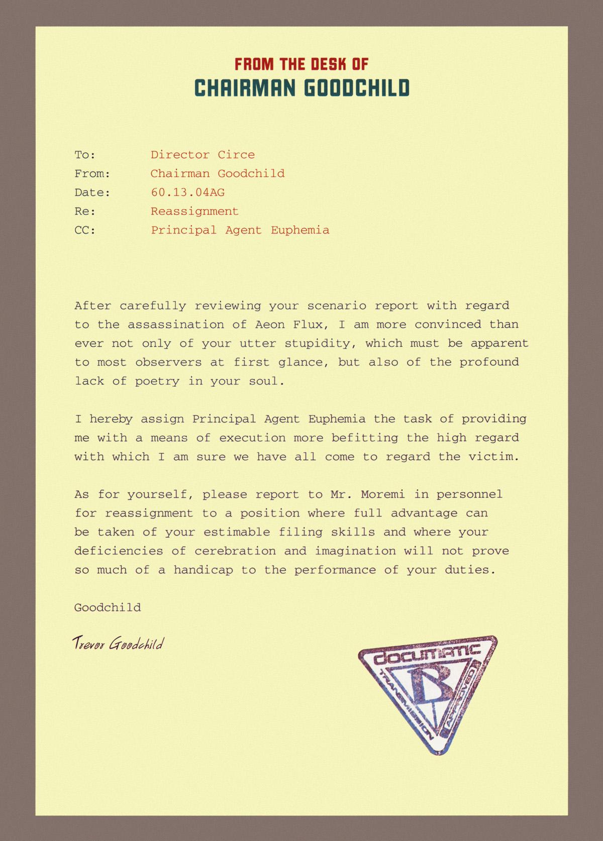 Read online Aeon Flux: The Herodotus File comic -  Issue # TPB - 58