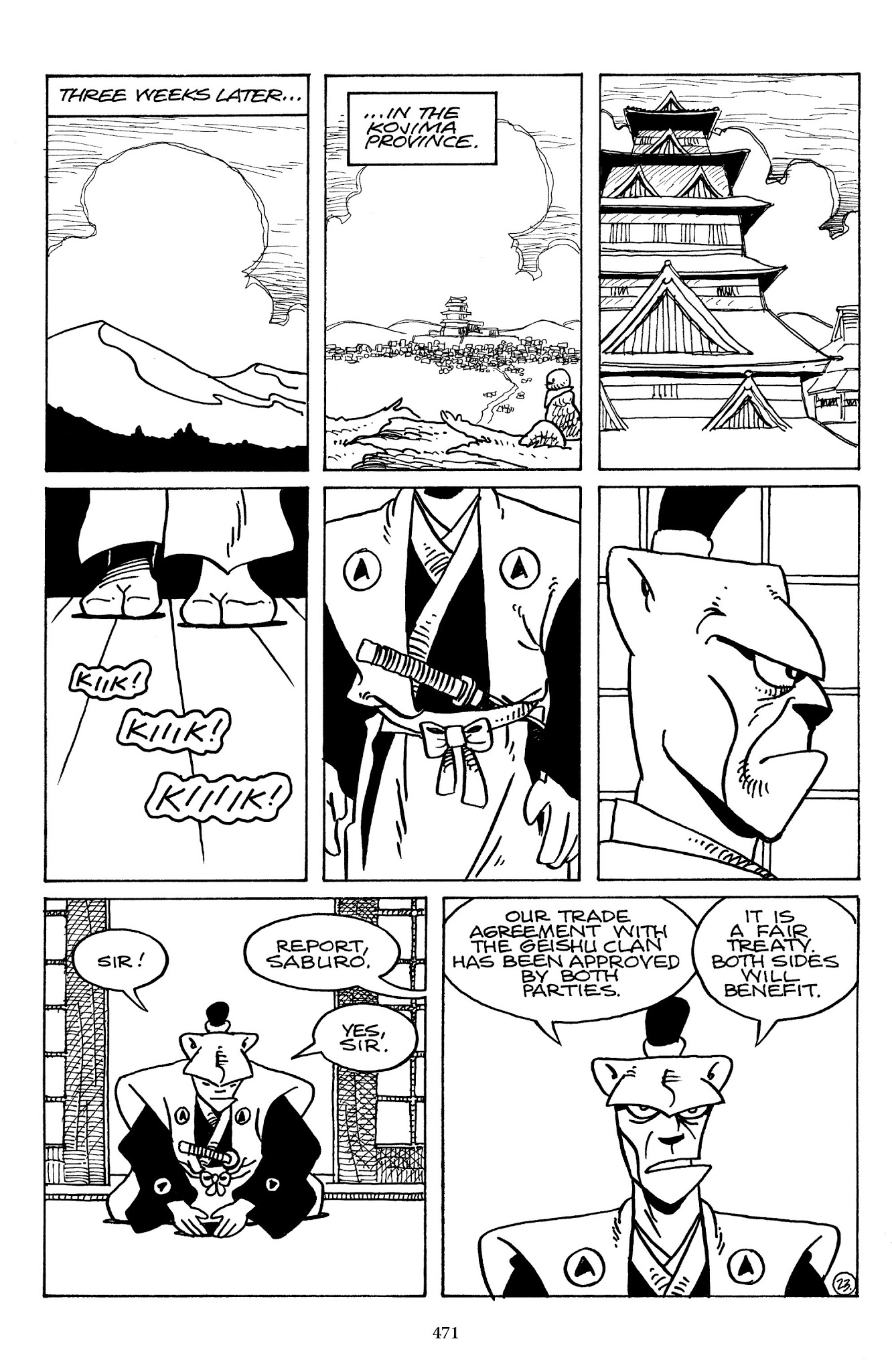 Read online The Usagi Yojimbo Saga comic -  Issue # TPB 5 - 465