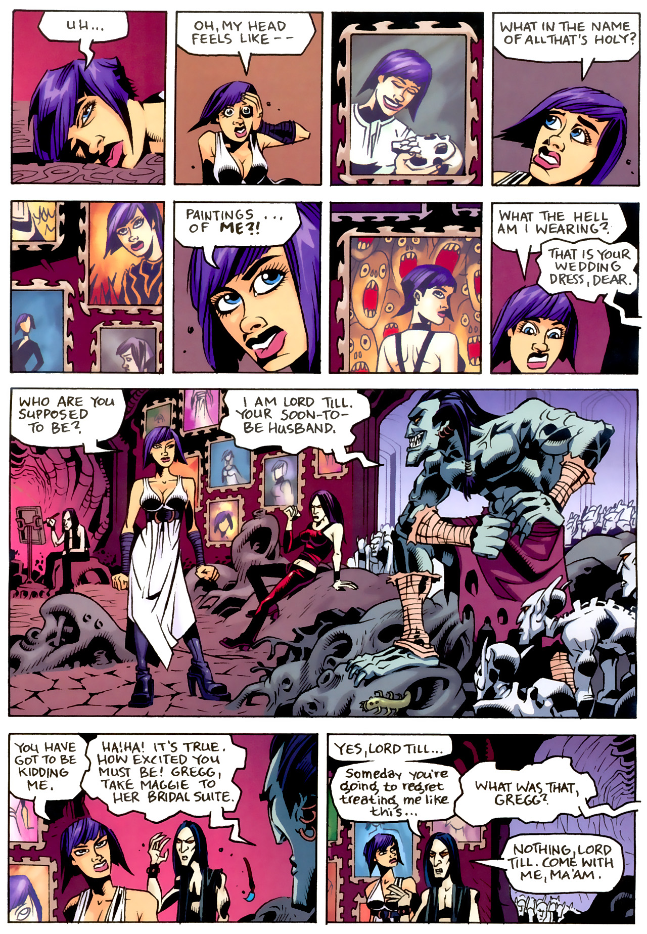 Read online Werewolves on the Moon: Versus Vampires comic -  Issue #3 - 7