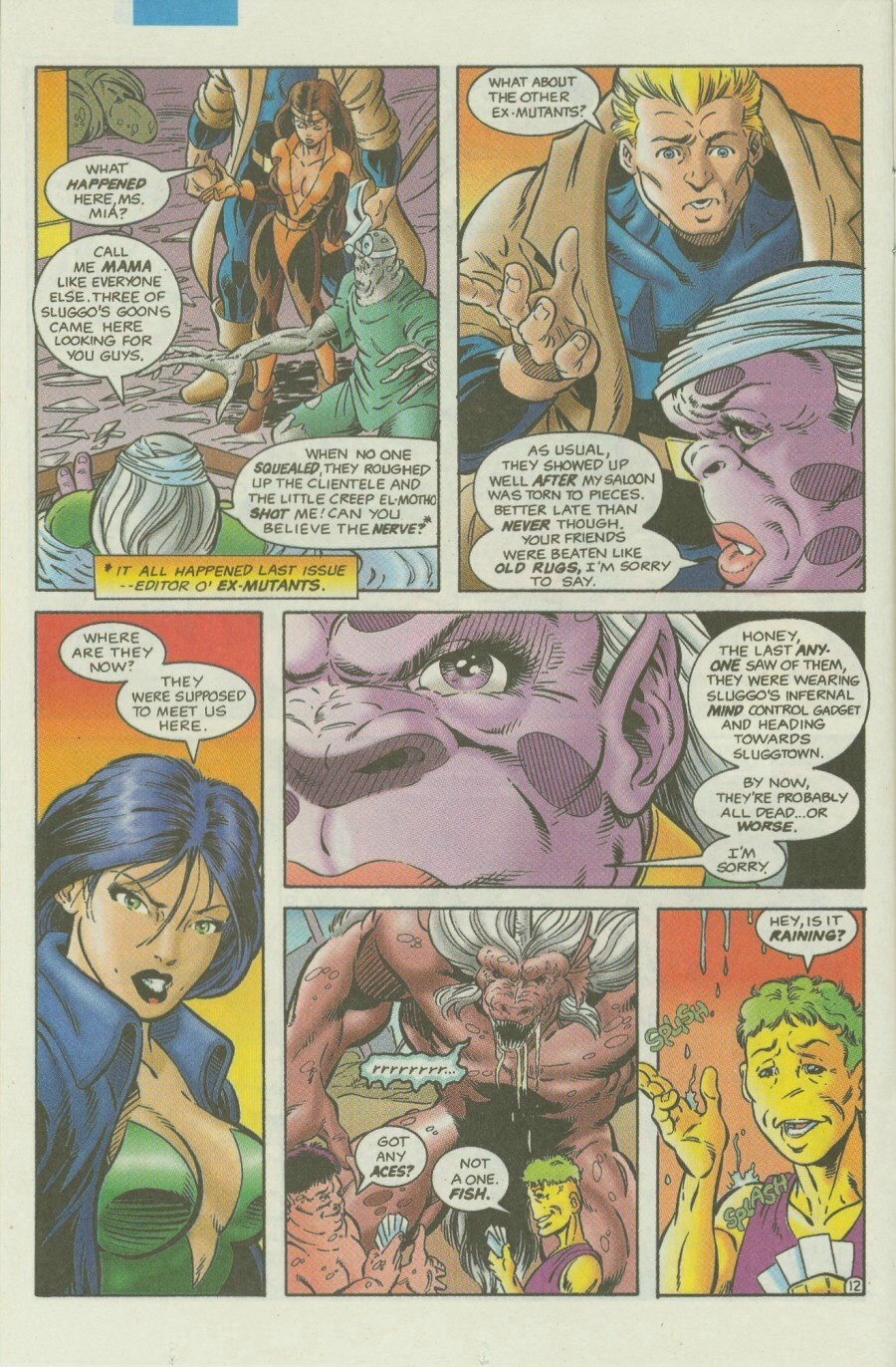 Read online Ex-Mutants comic -  Issue #3 - 15