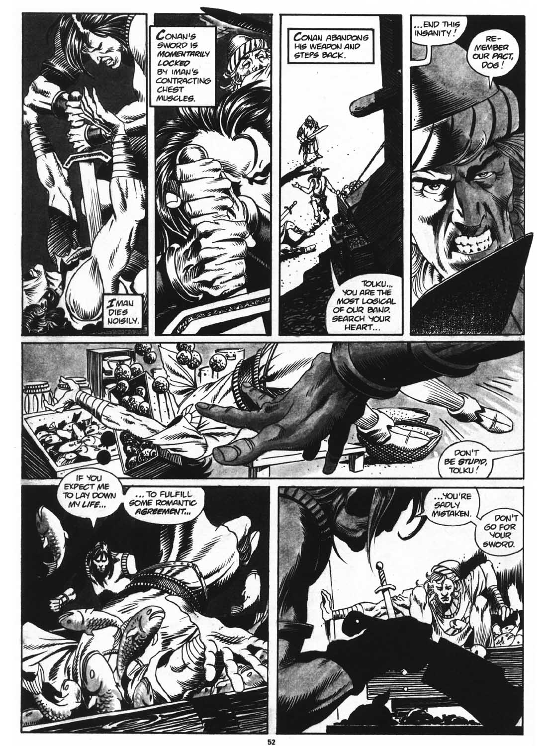 The Savage Sword Of Conan issue 160 - Page 54